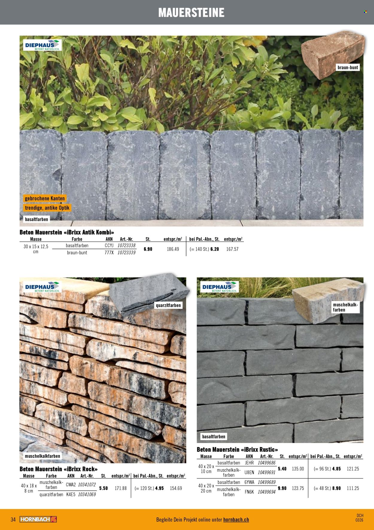Volantino Hornbach. Pagina 34