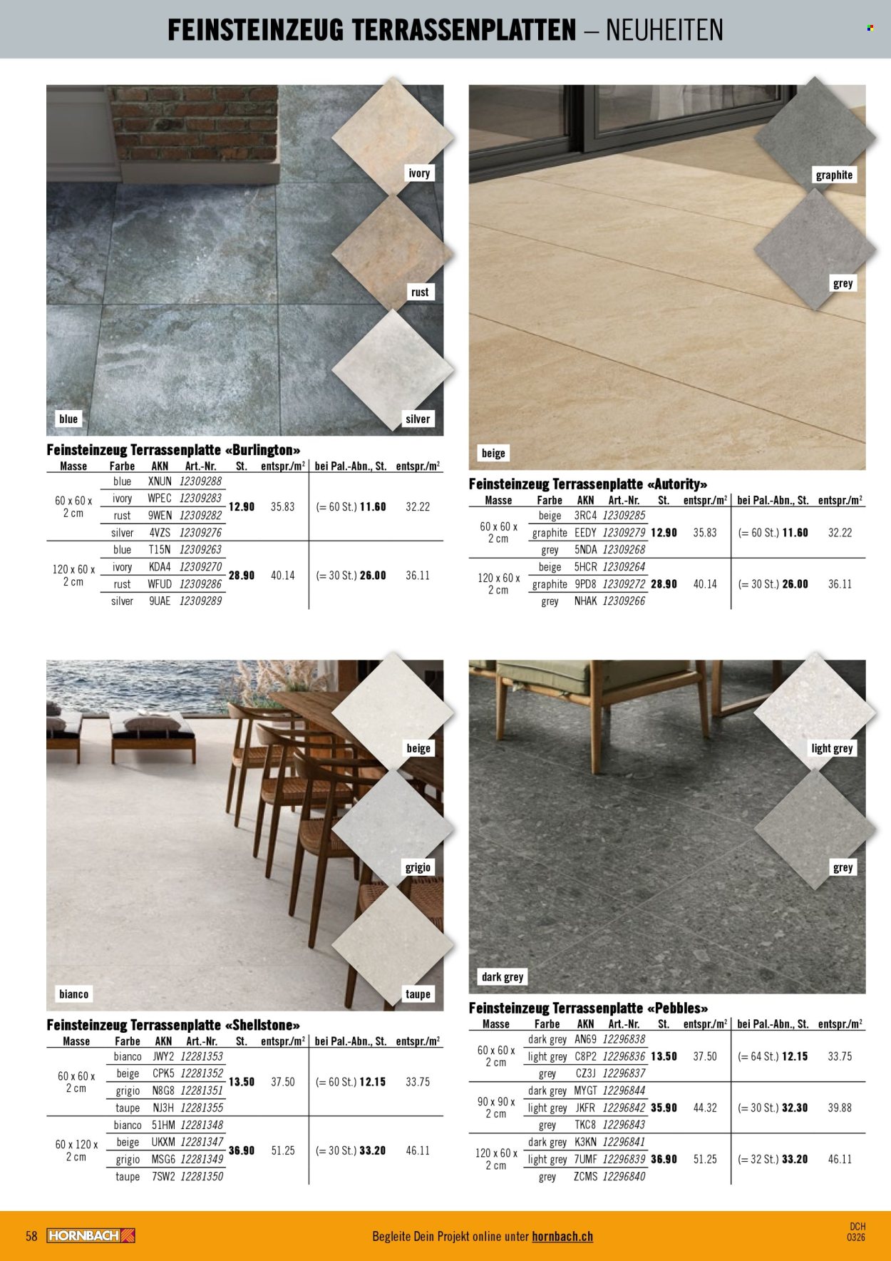 Volantino Hornbach. Pagina 58