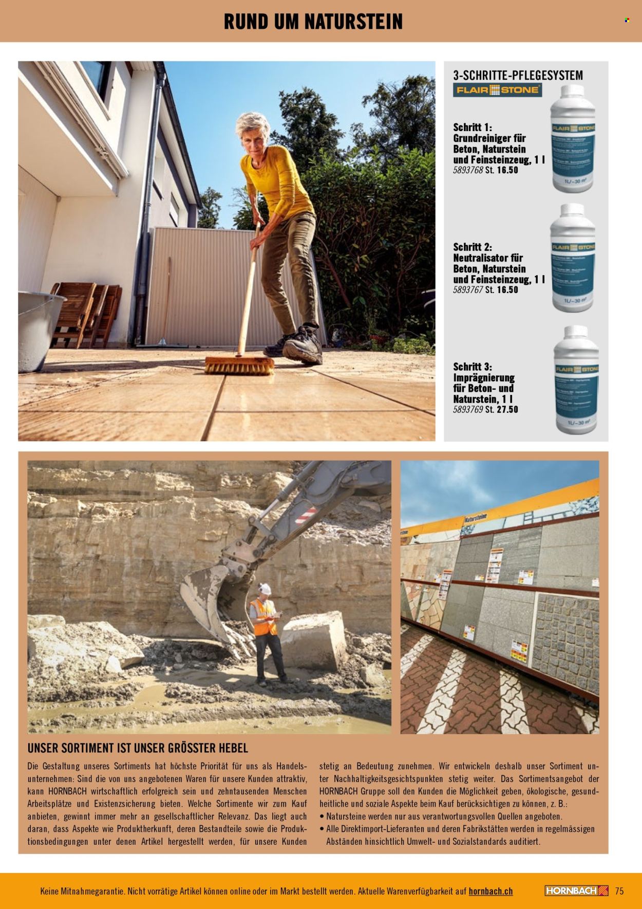 Volantino Hornbach. Pagina 75