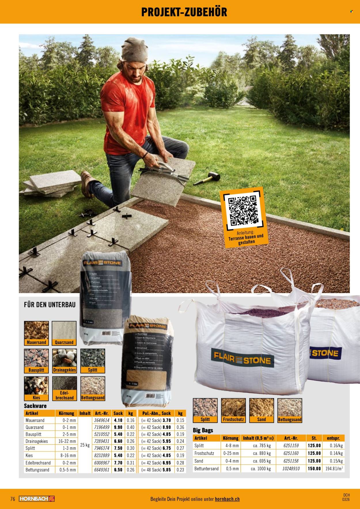 Volantino Hornbach. Pagina 76