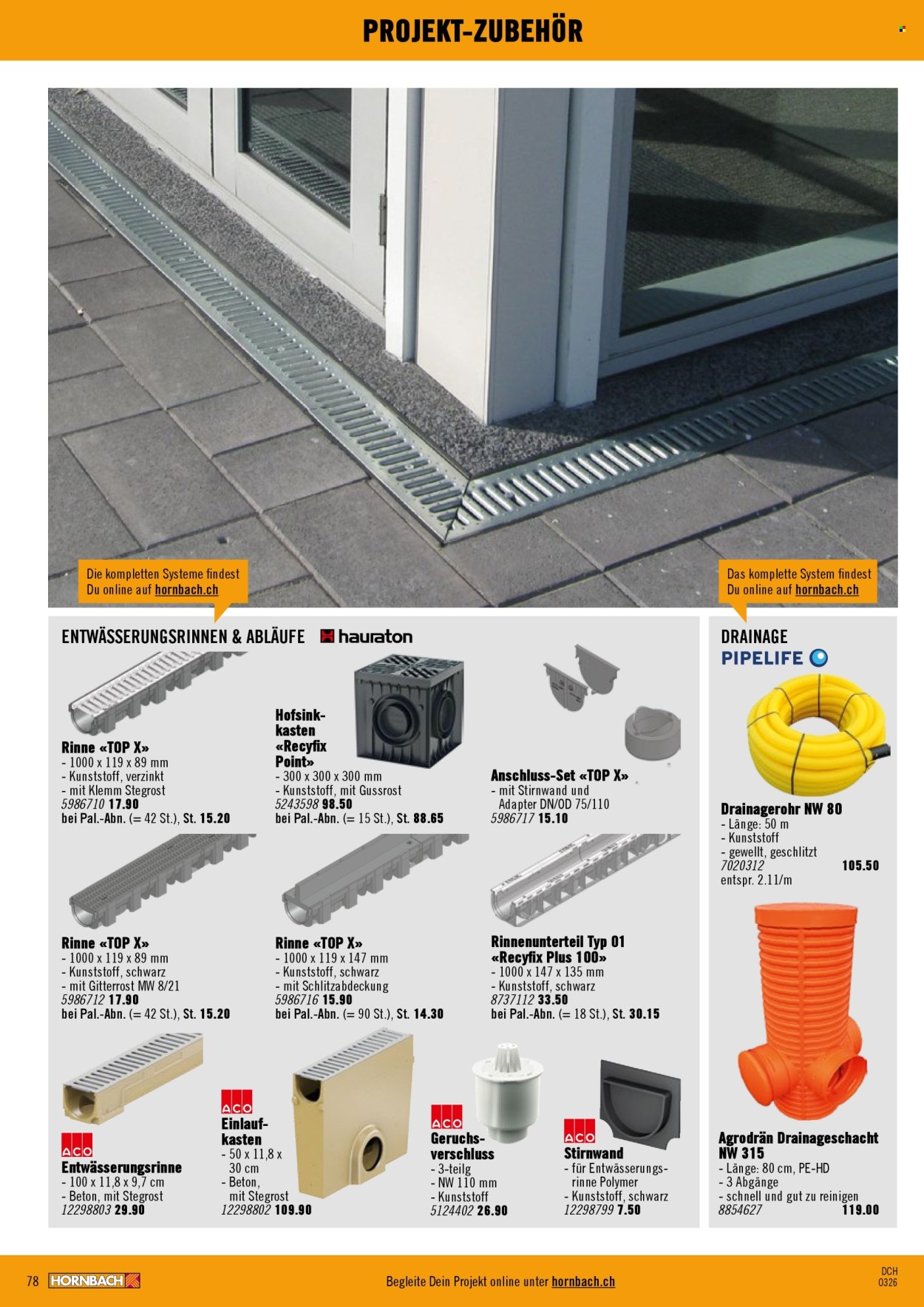 Volantino Hornbach. Pagina 78