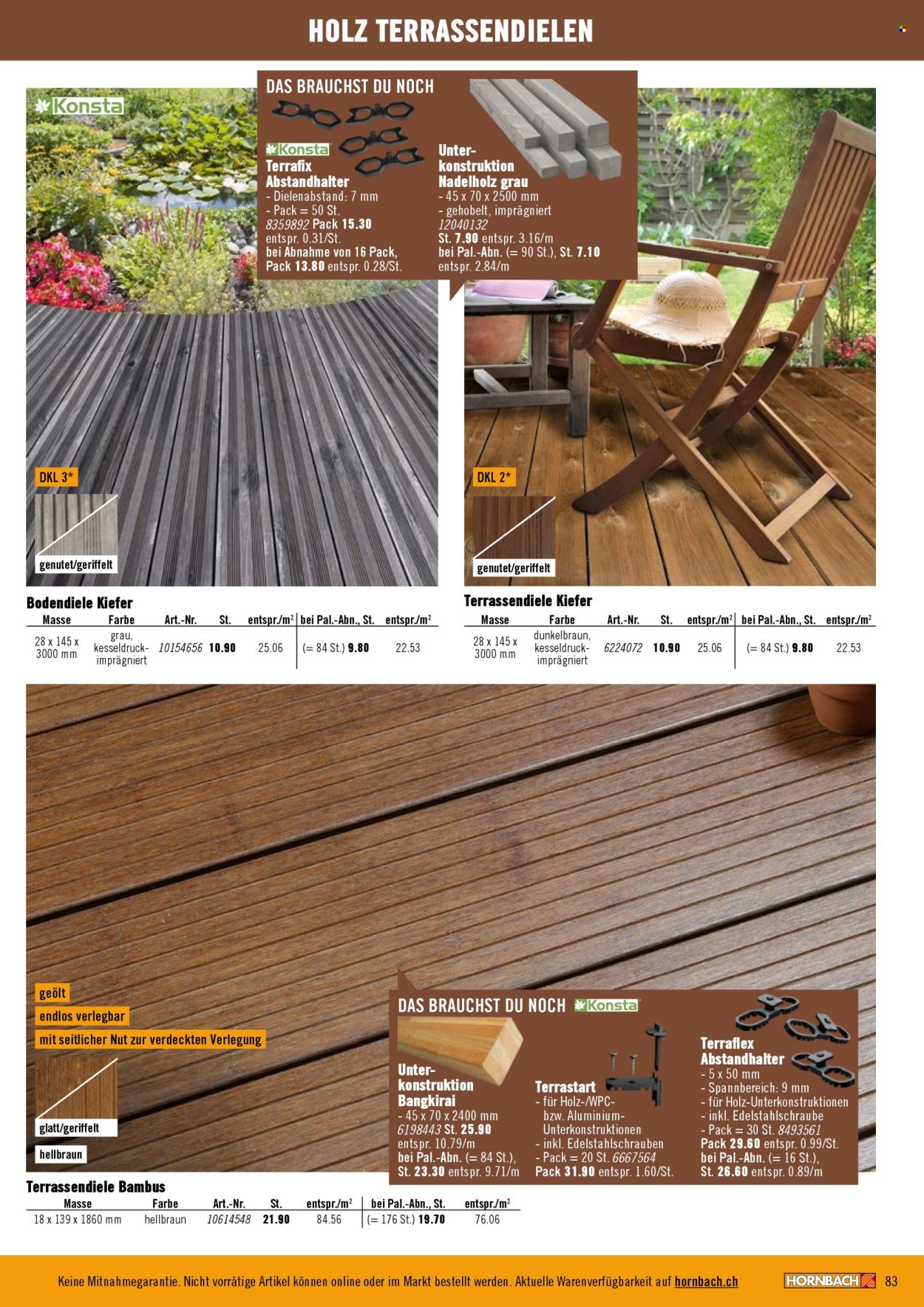 Volantino Hornbach. Pagina 83
