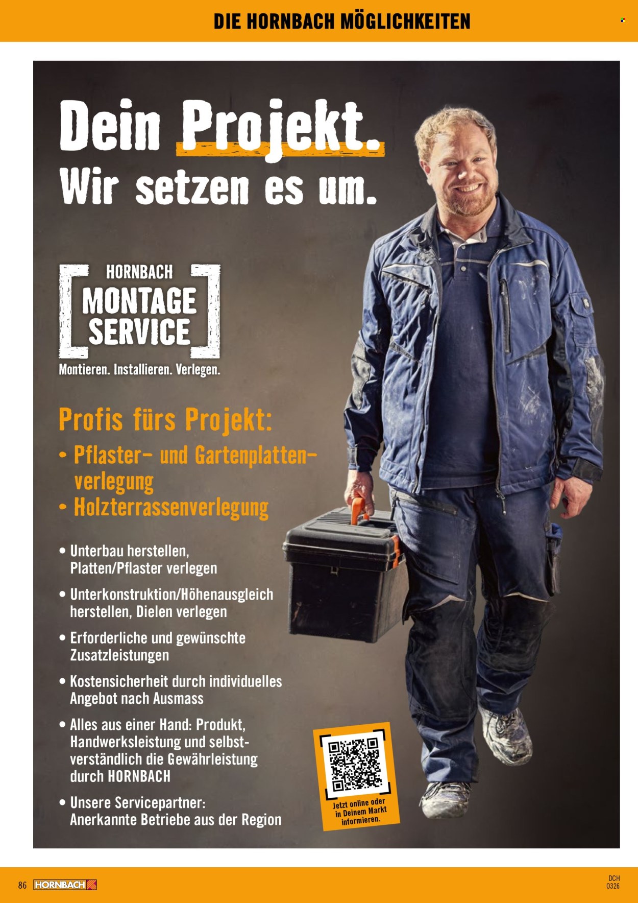 Volantino Hornbach. Pagina 86