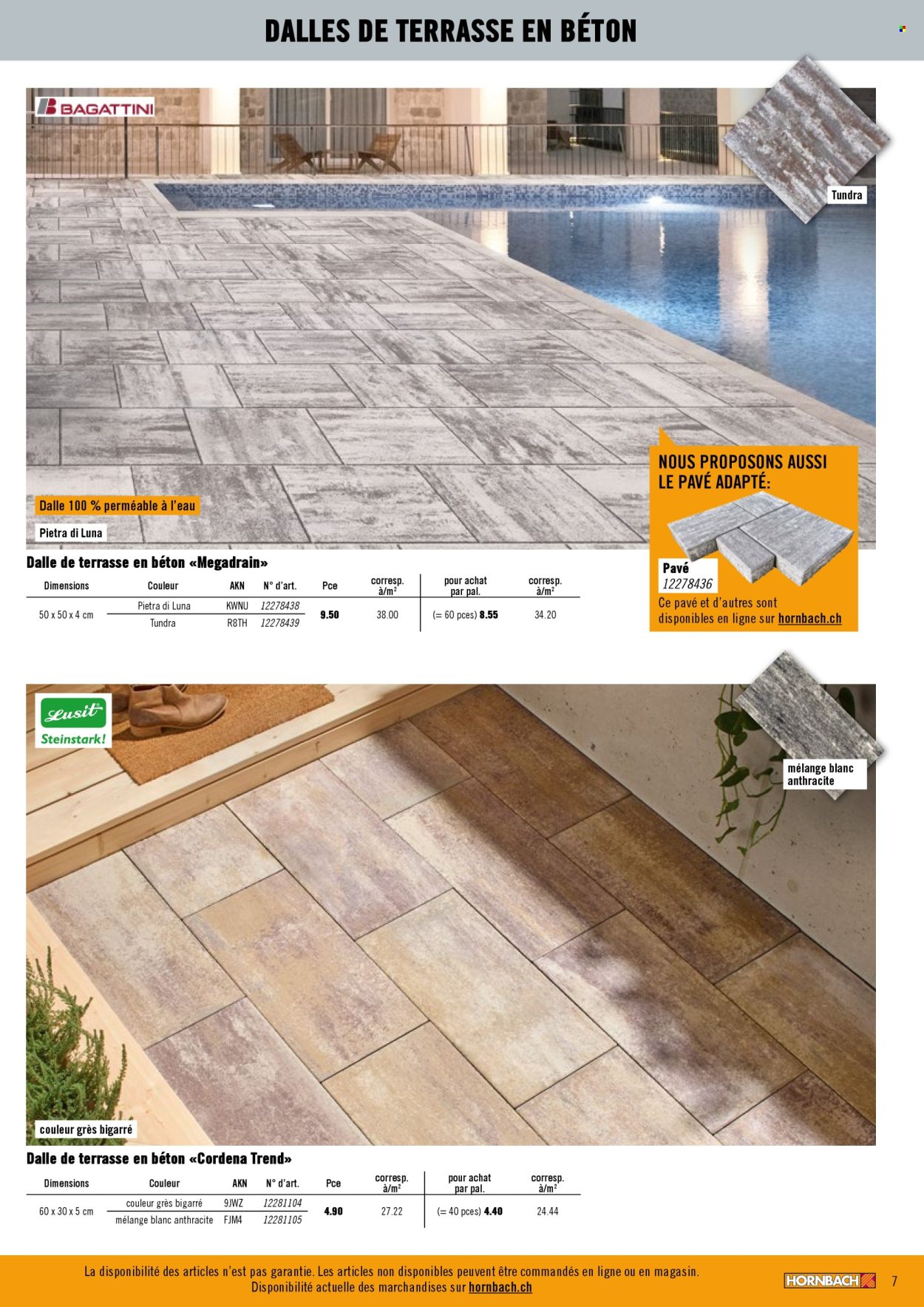 Volantino Hornbach. Pagina 7