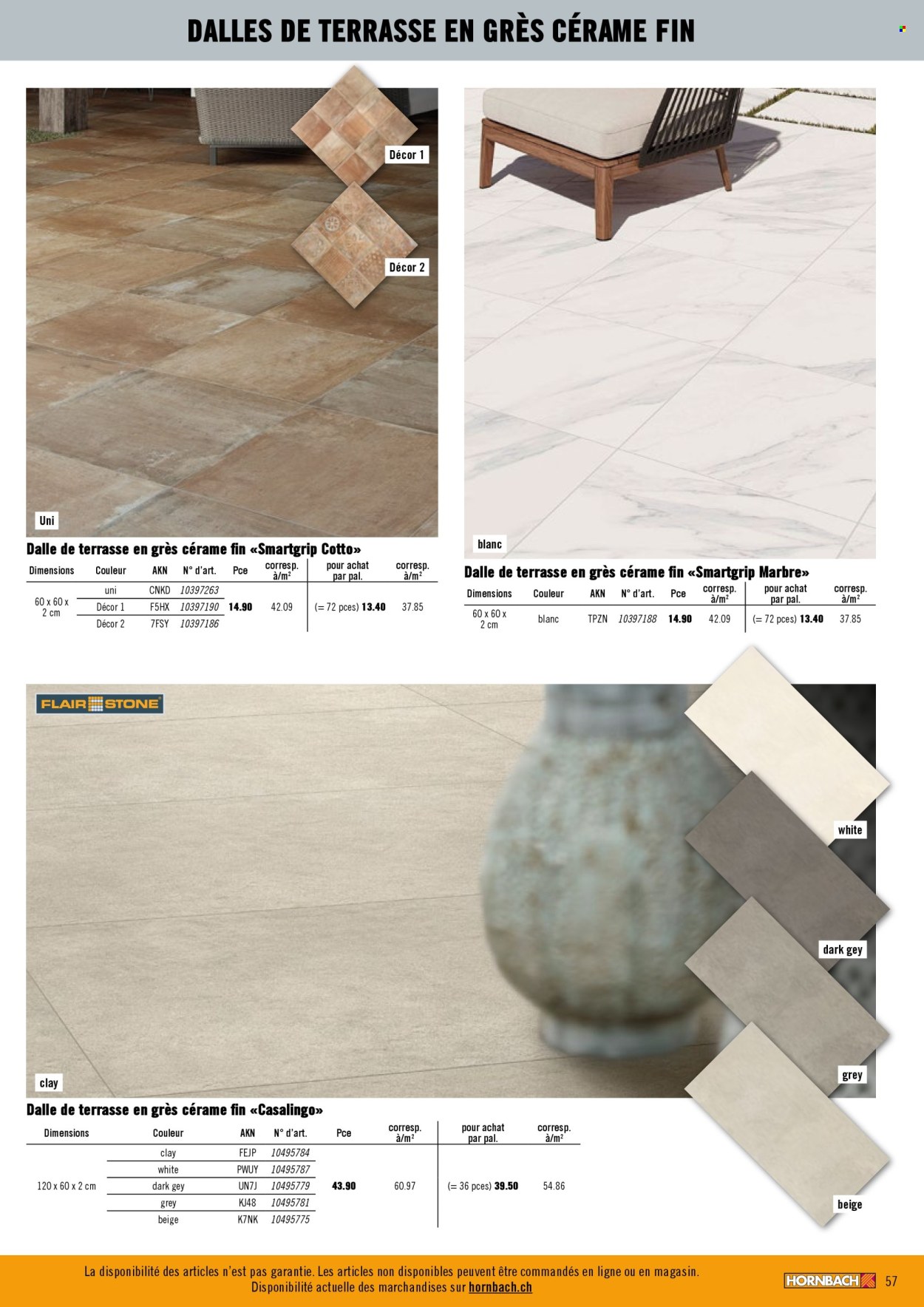 Volantino Hornbach. Pagina 57