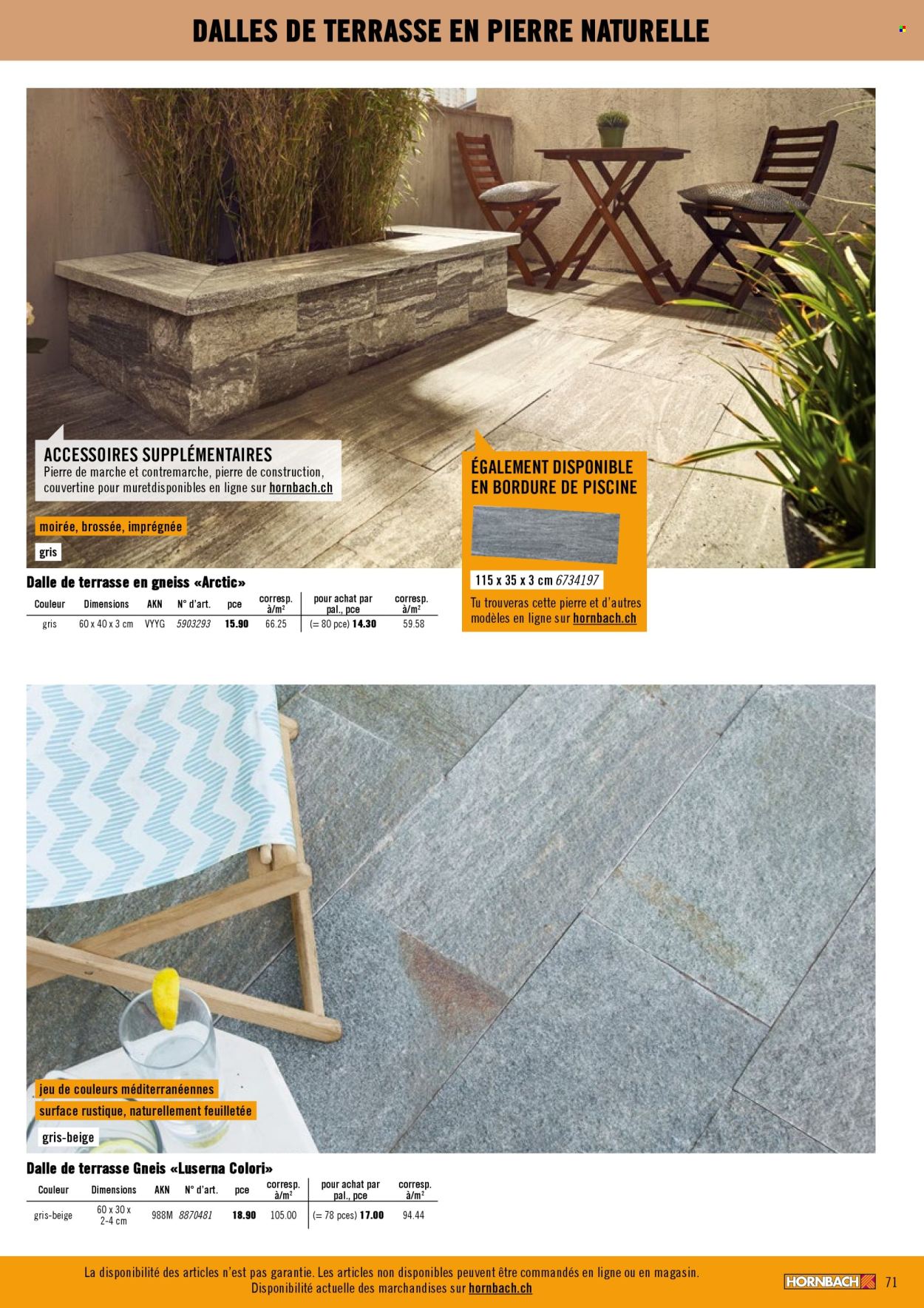 Volantino Hornbach. Pagina 71