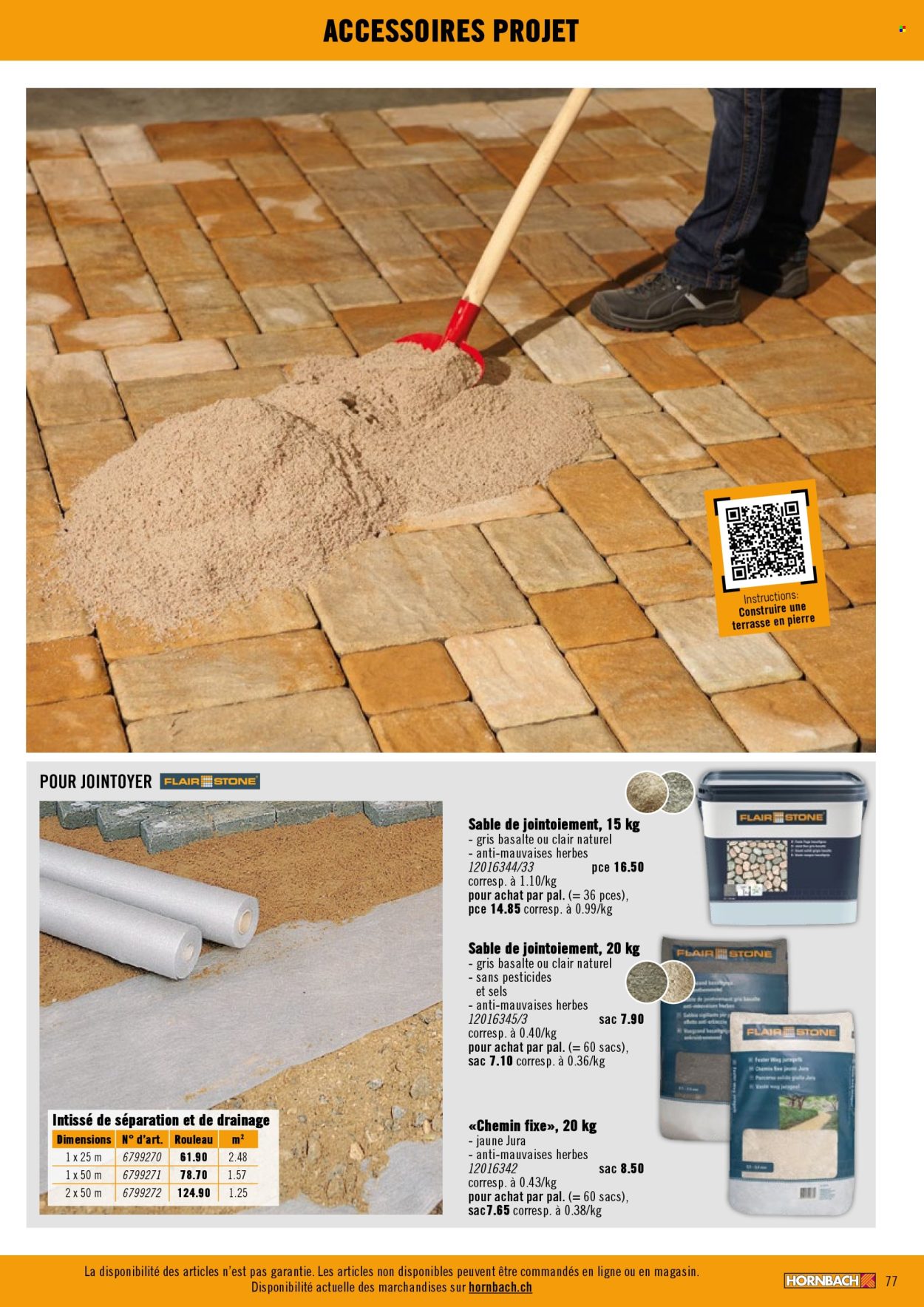 Volantino Hornbach. Pagina 77