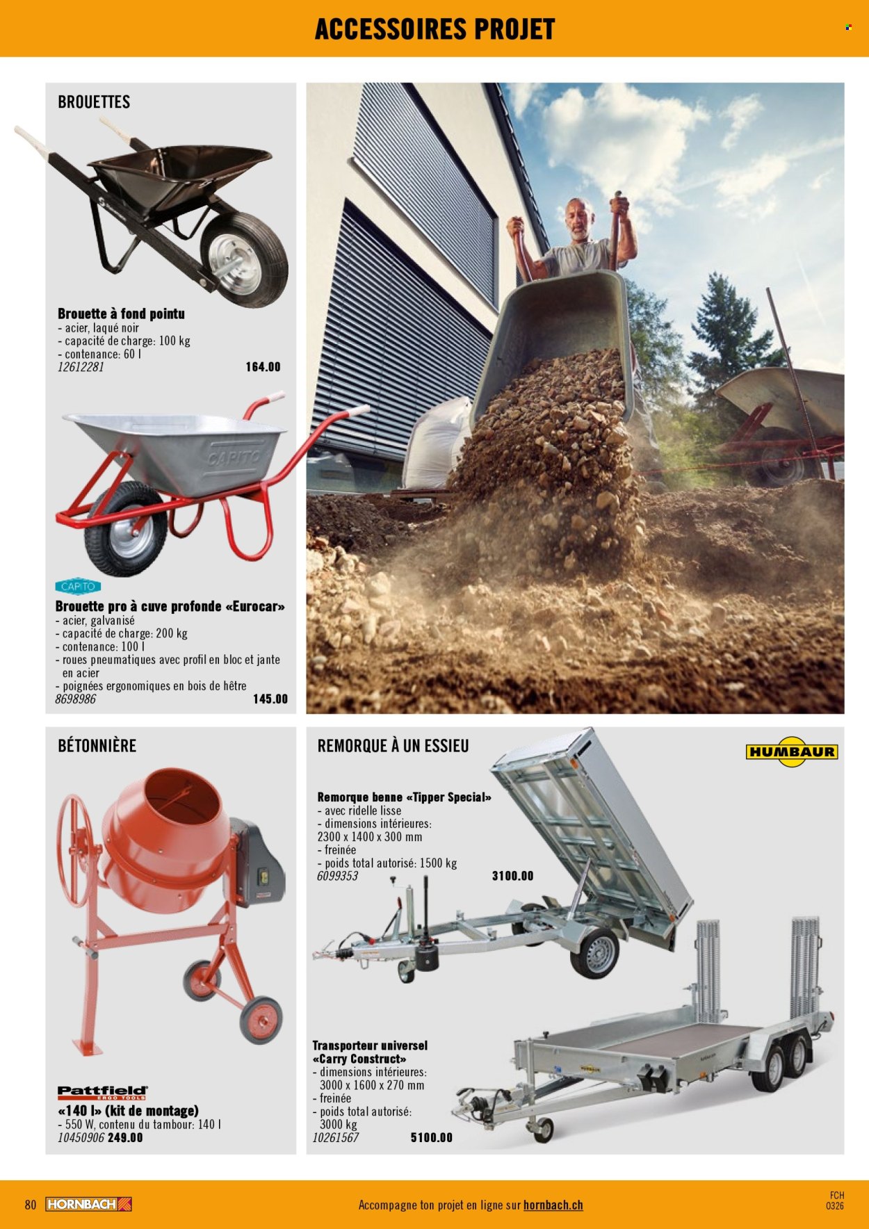Volantino Hornbach. Pagina 80