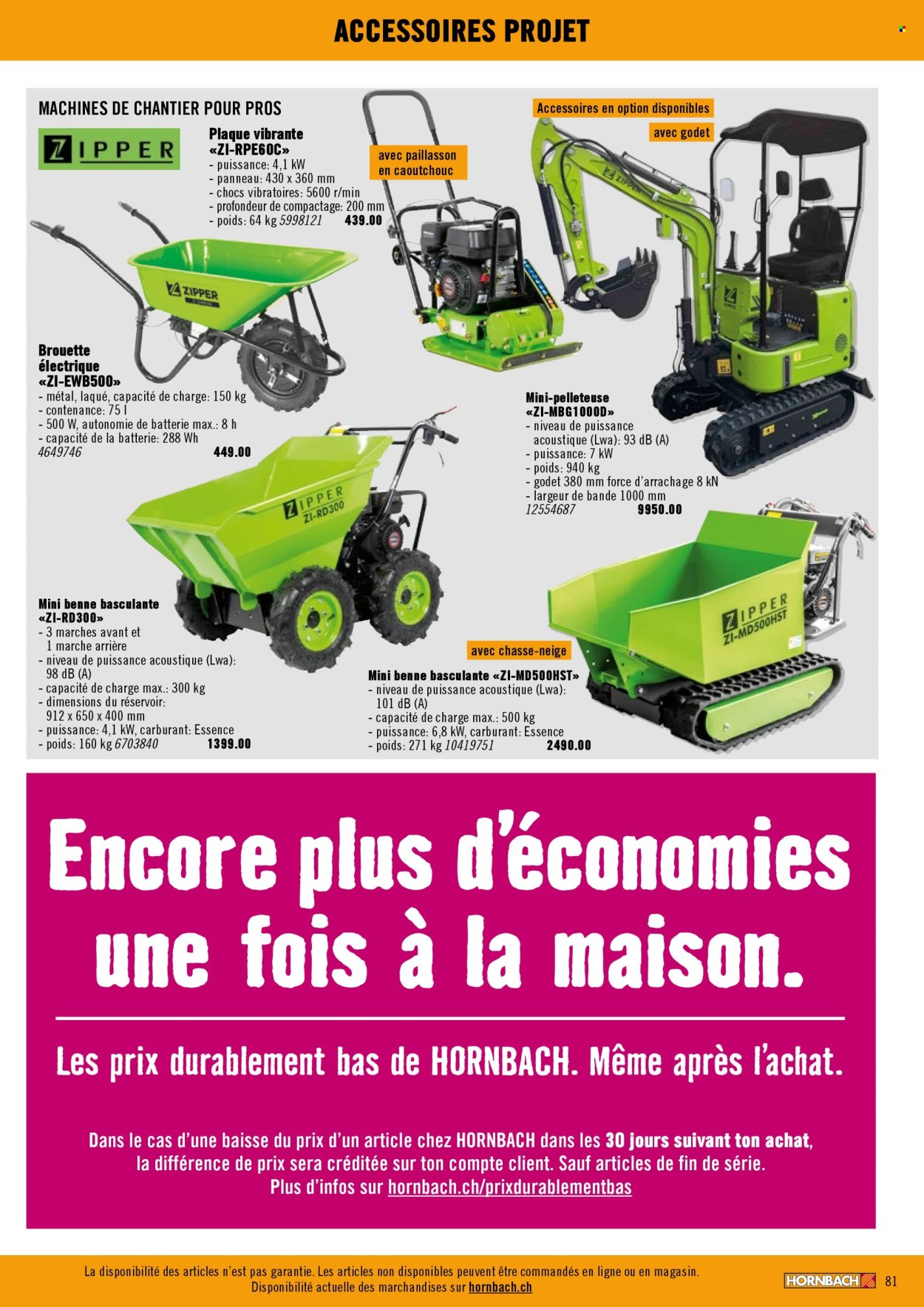 Volantino Hornbach. Pagina 81
