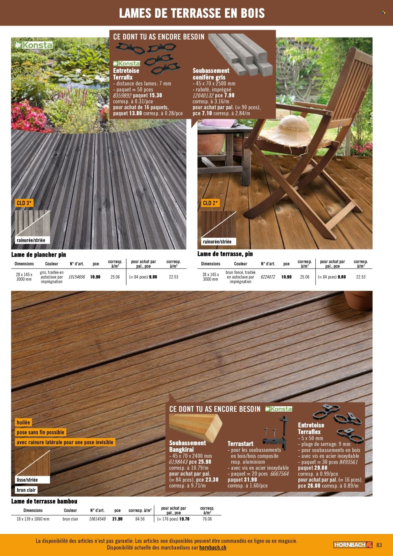 Volantino Hornbach. Pagina 83