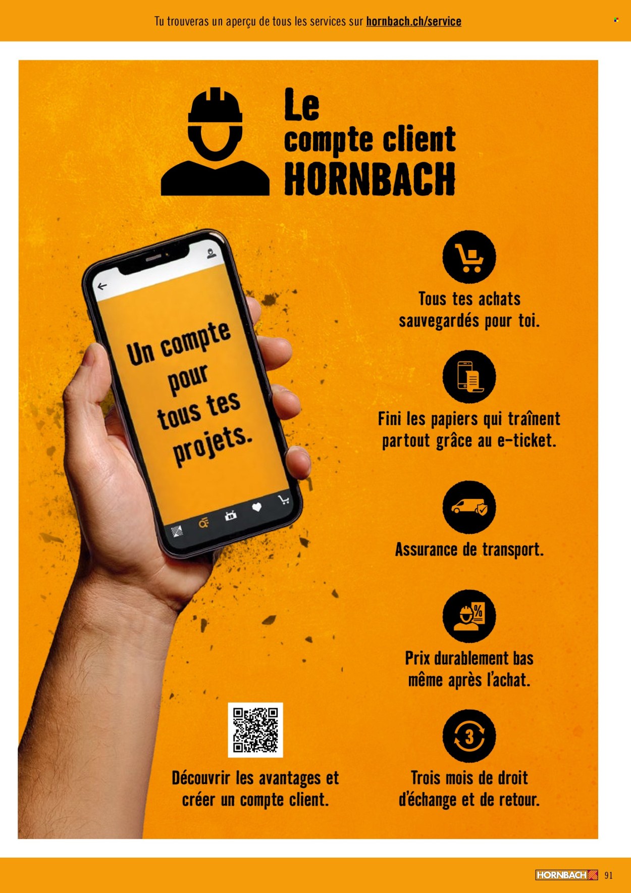 Volantino Hornbach. Pagina 91