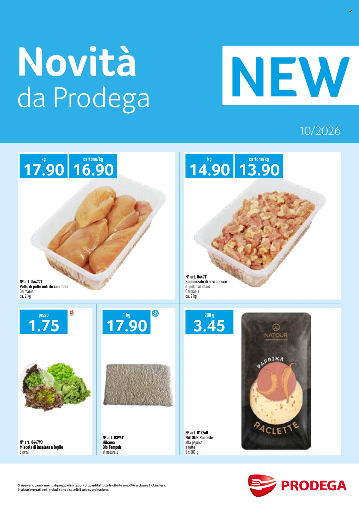 Volantino Prodega - 1.10.2026 - 31.10.2026. Pagina 1