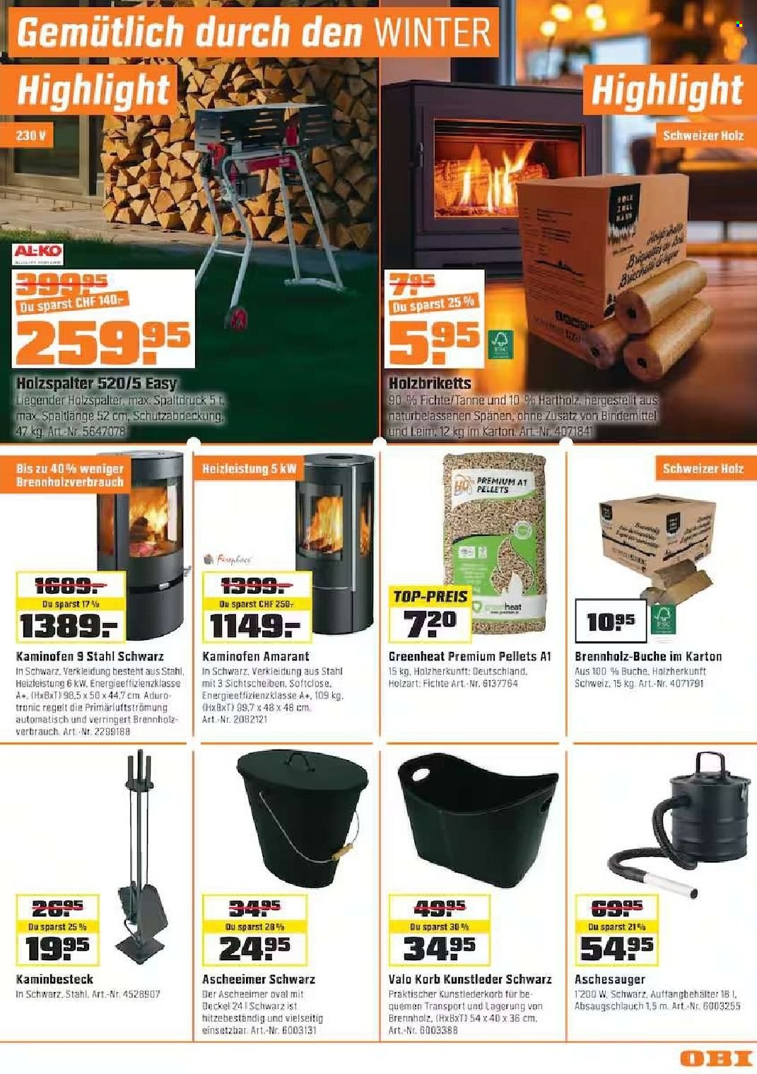 Volantino OBI - 7.10.2026 - 1.11.2026. Pagina 9