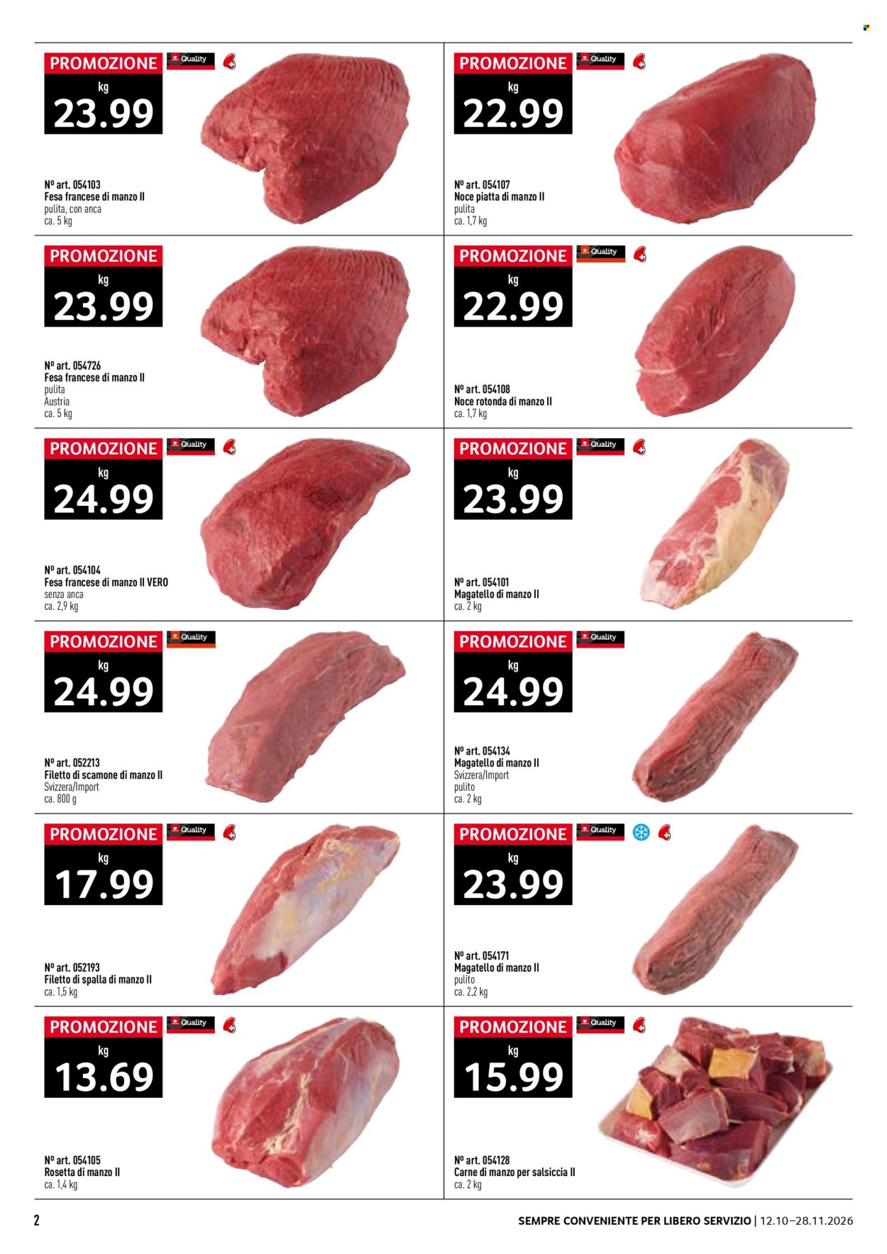 Volantino Prodega - 12.10.2026 - 28.11.2026. Pagina 2