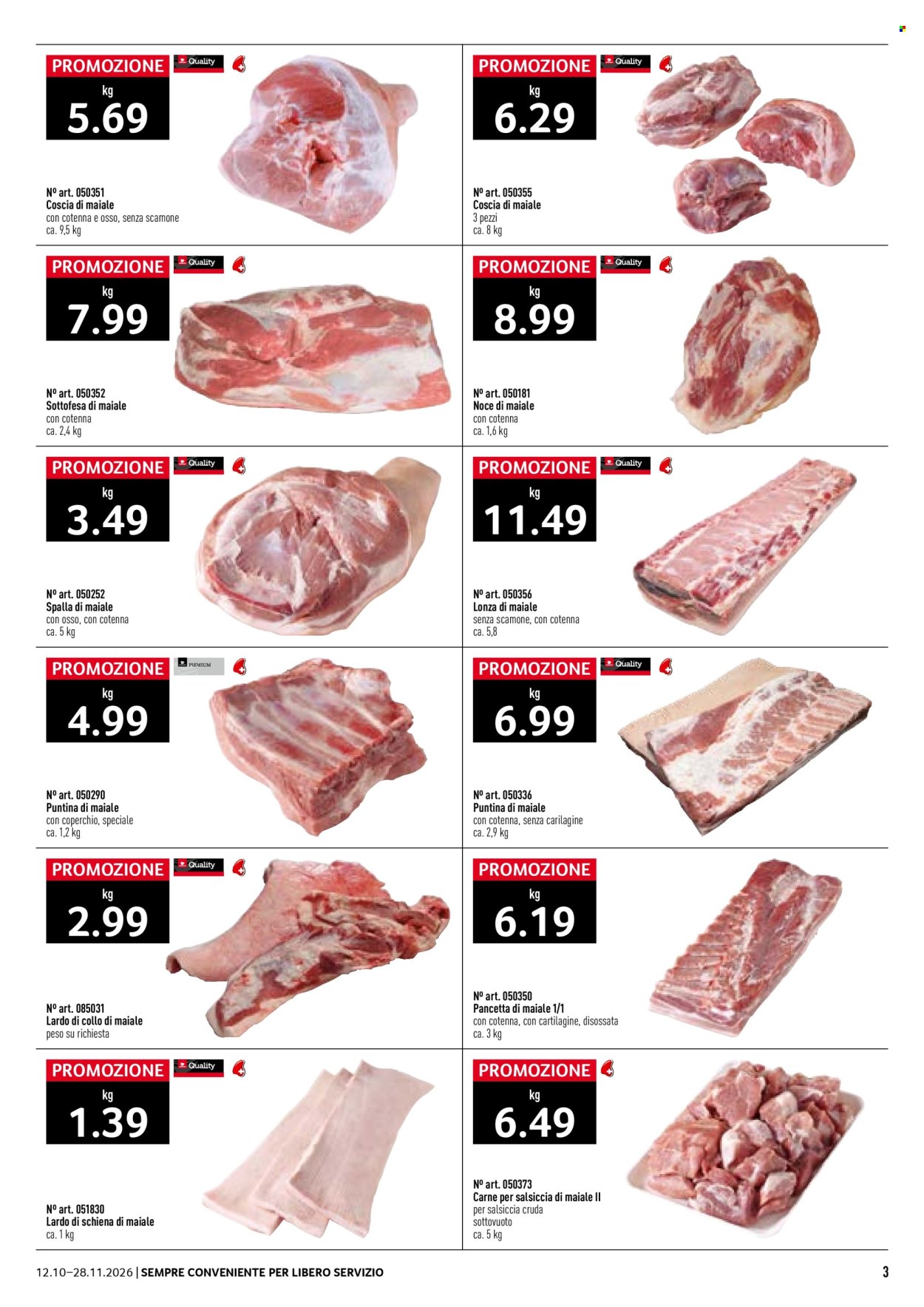 Volantino Prodega - 12.10.2026 - 28.11.2026. Pagina 3