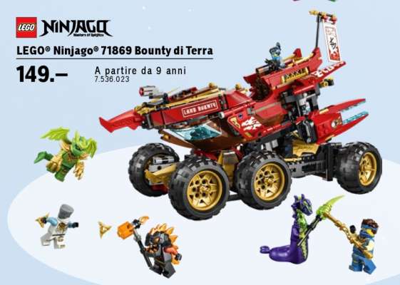 LEGO® Ninjago® 71869 Bounty di Terra