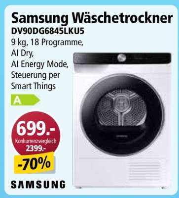 Samsung Wäschetrockner
