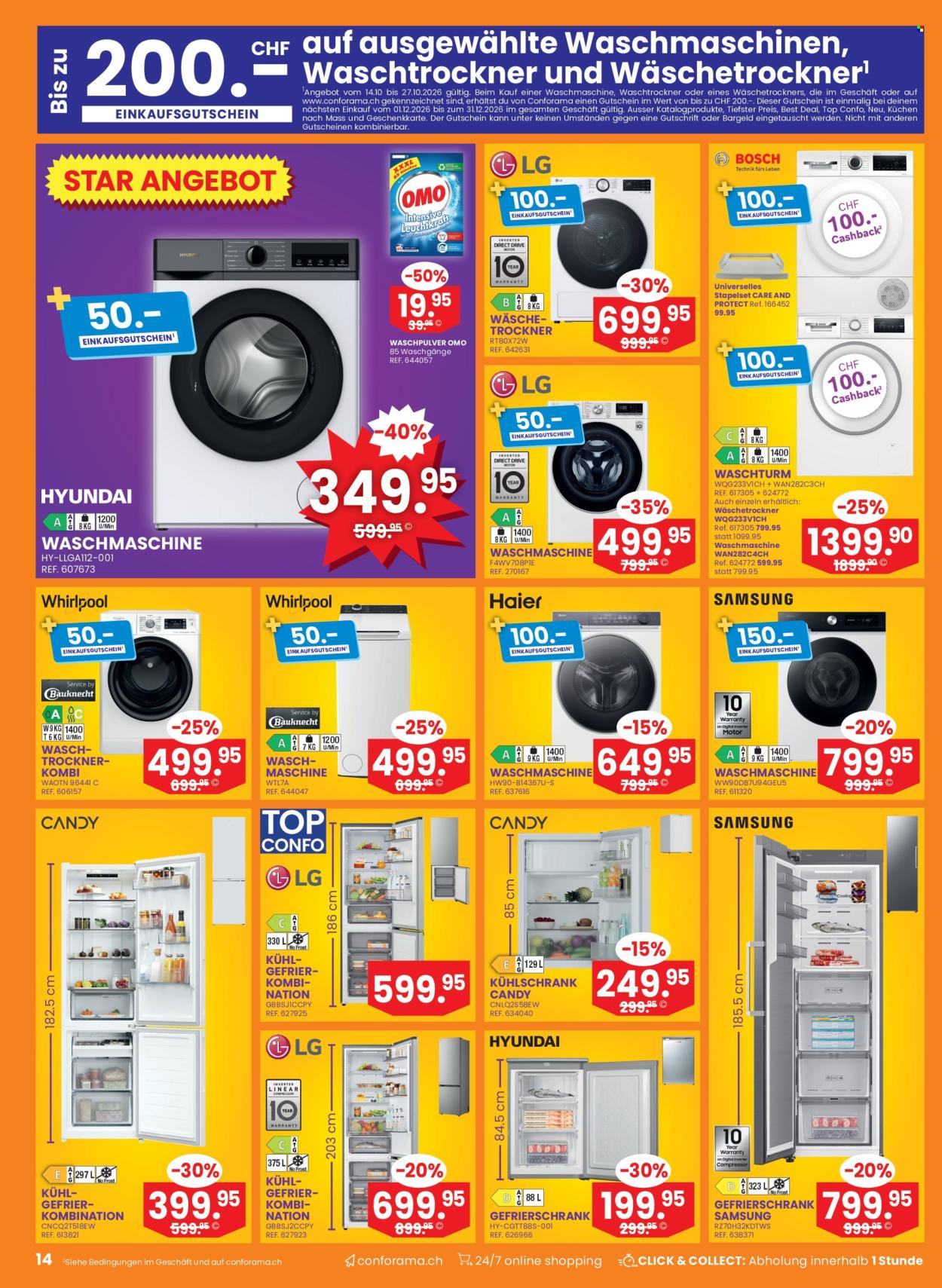 Volantino Conforama - 14.10.2026 - 27.10.2026. Pagina 14
