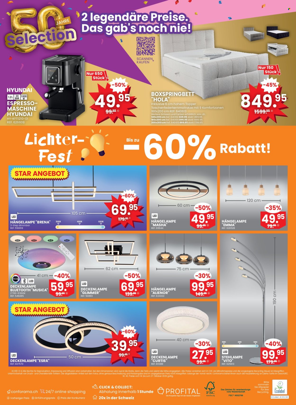 Volantino Conforama - 14.10.2026 - 27.10.2026. Pagina 16