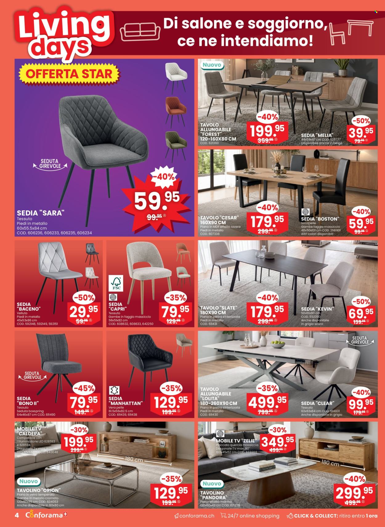 Volantino Conforama - 14.10.2026 - 27.10.2026. Pagina 4