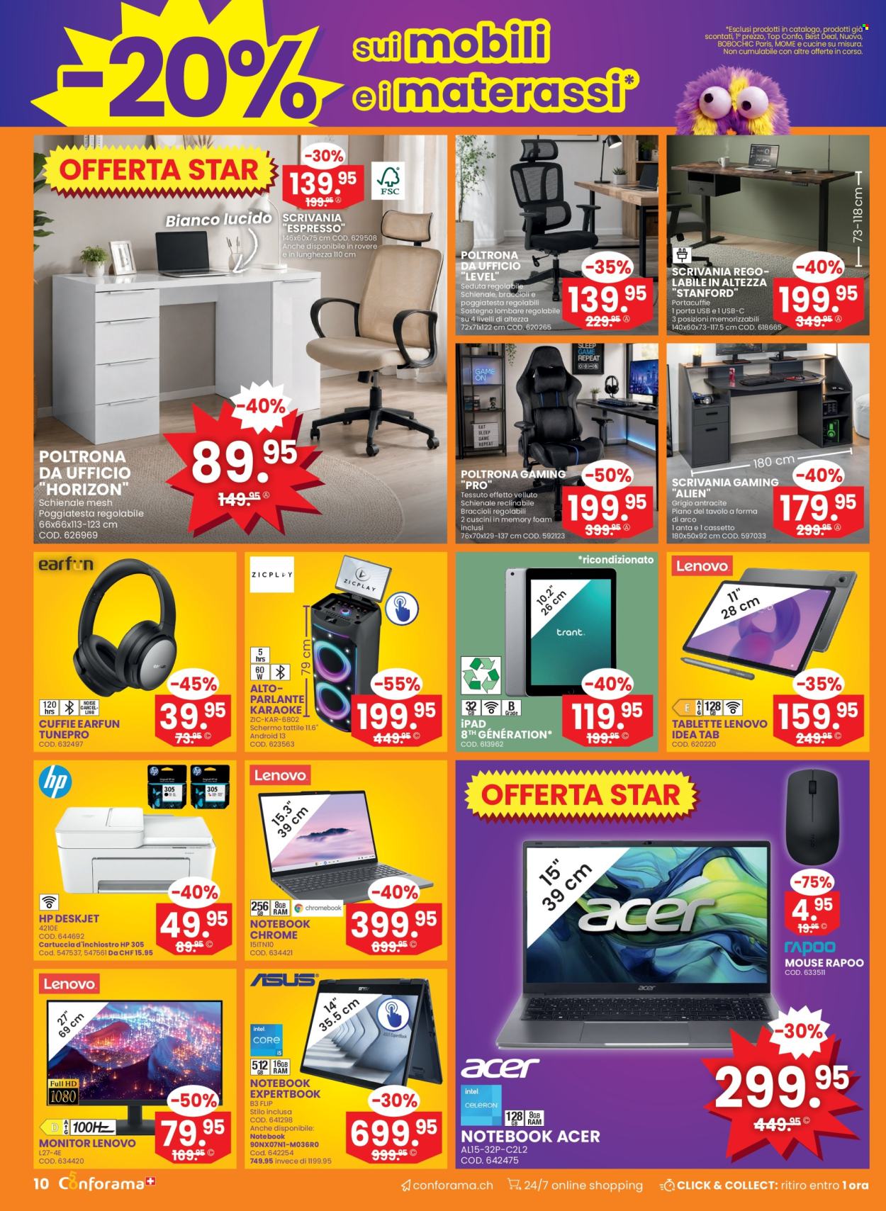 Volantino Conforama - 14.10.2026 - 27.10.2026. Pagina 10