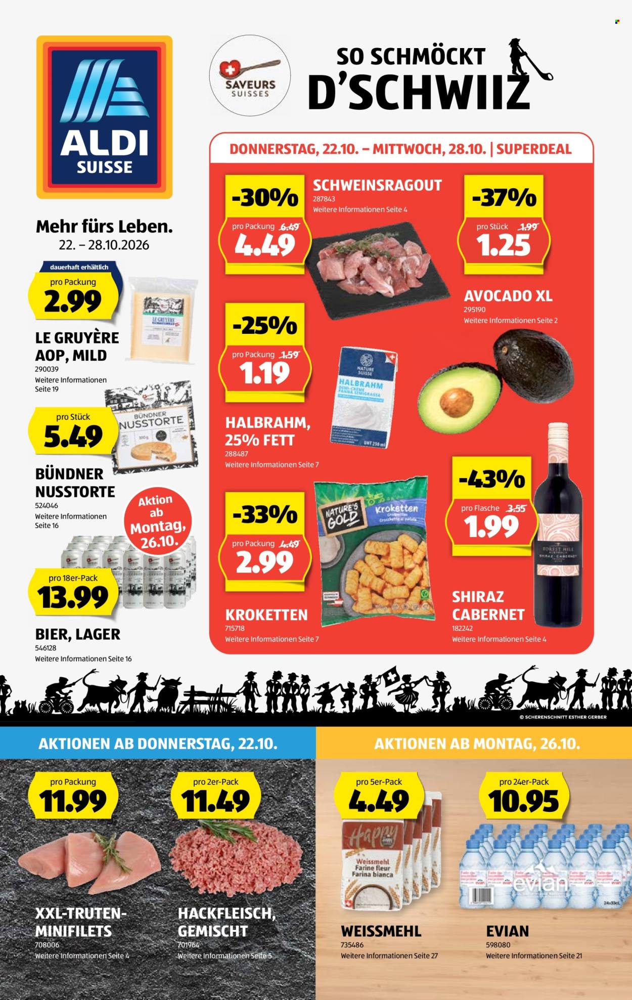 Volantino Aldi - 22.10.2026 - 28.10.2026. Pagina 1