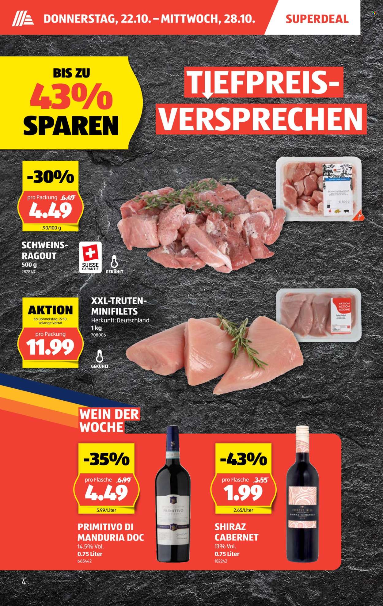 Volantino Aldi - 22.10.2026 - 28.10.2026. Pagina 4