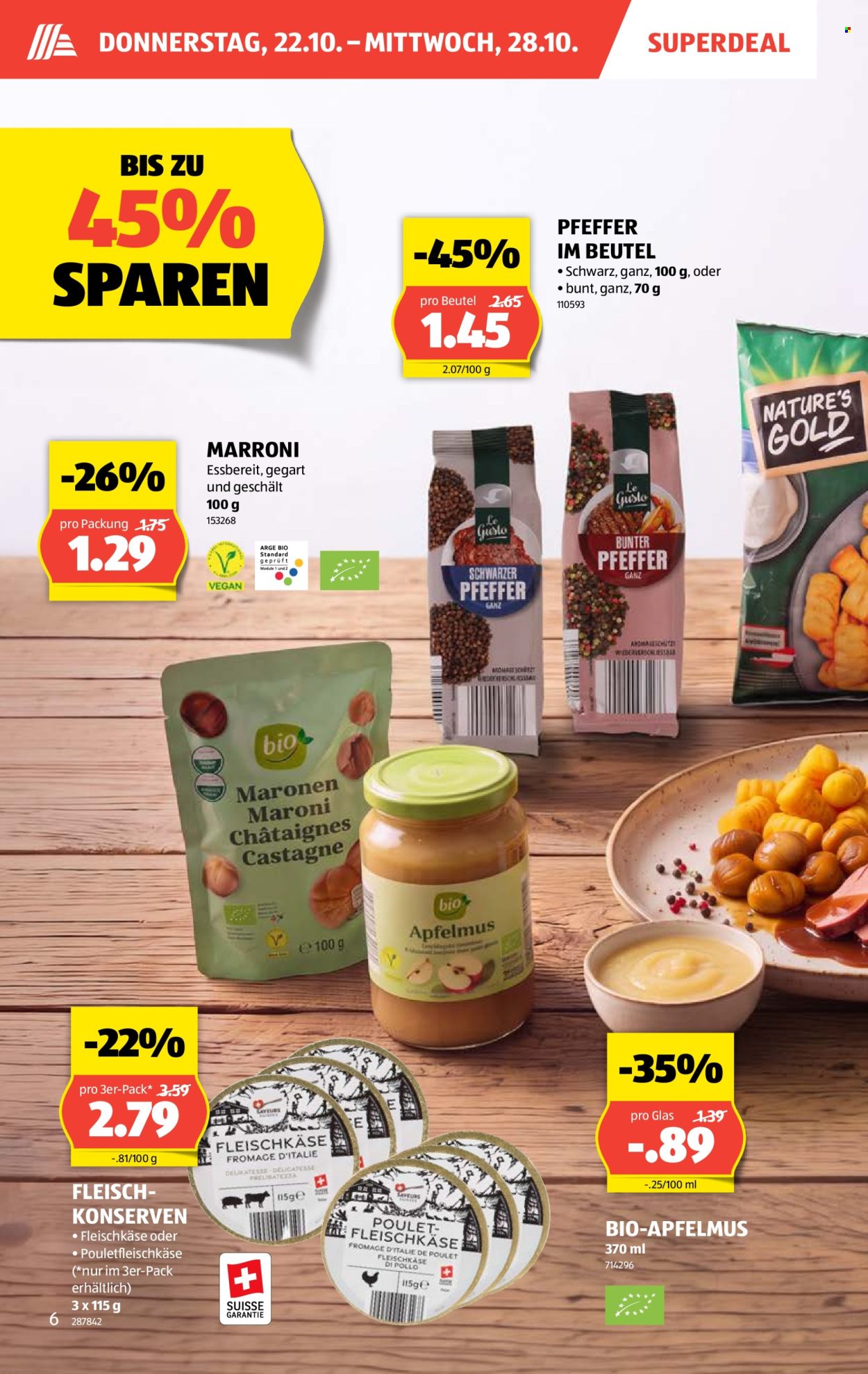 Volantino Aldi - 22.10.2026 - 28.10.2026. Pagina 6
