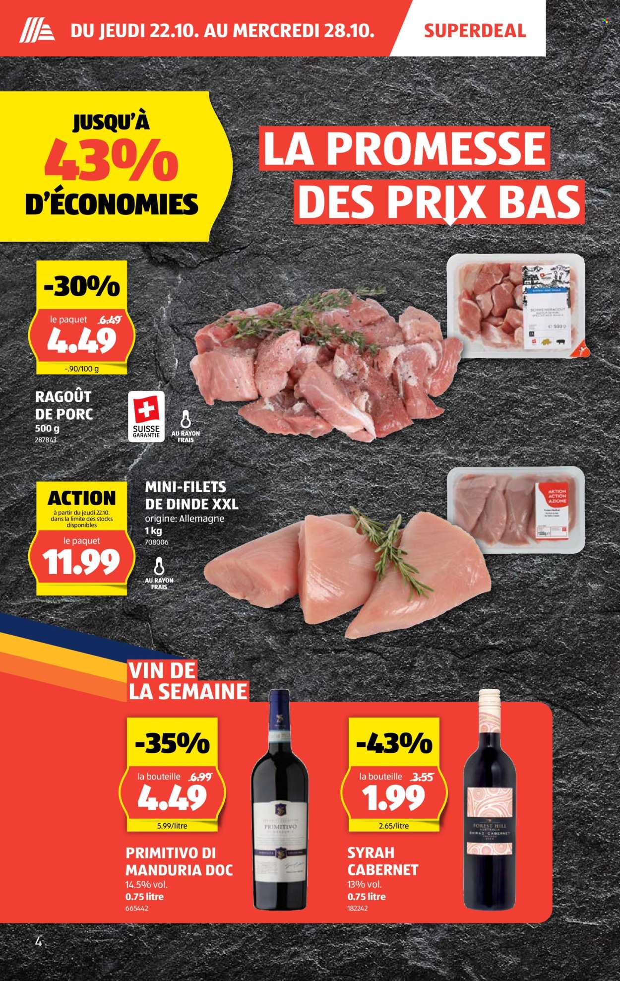 Volantino Aldi - 22.10.2026 - 28.10.2026. Pagina 4