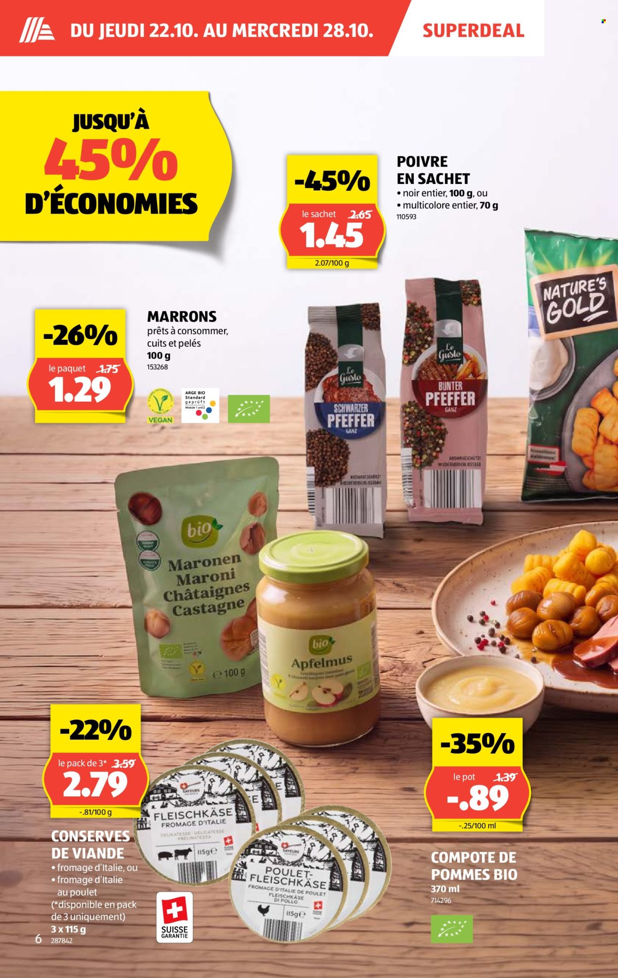 Volantino Aldi - 22.10.2026 - 28.10.2026. Pagina 6