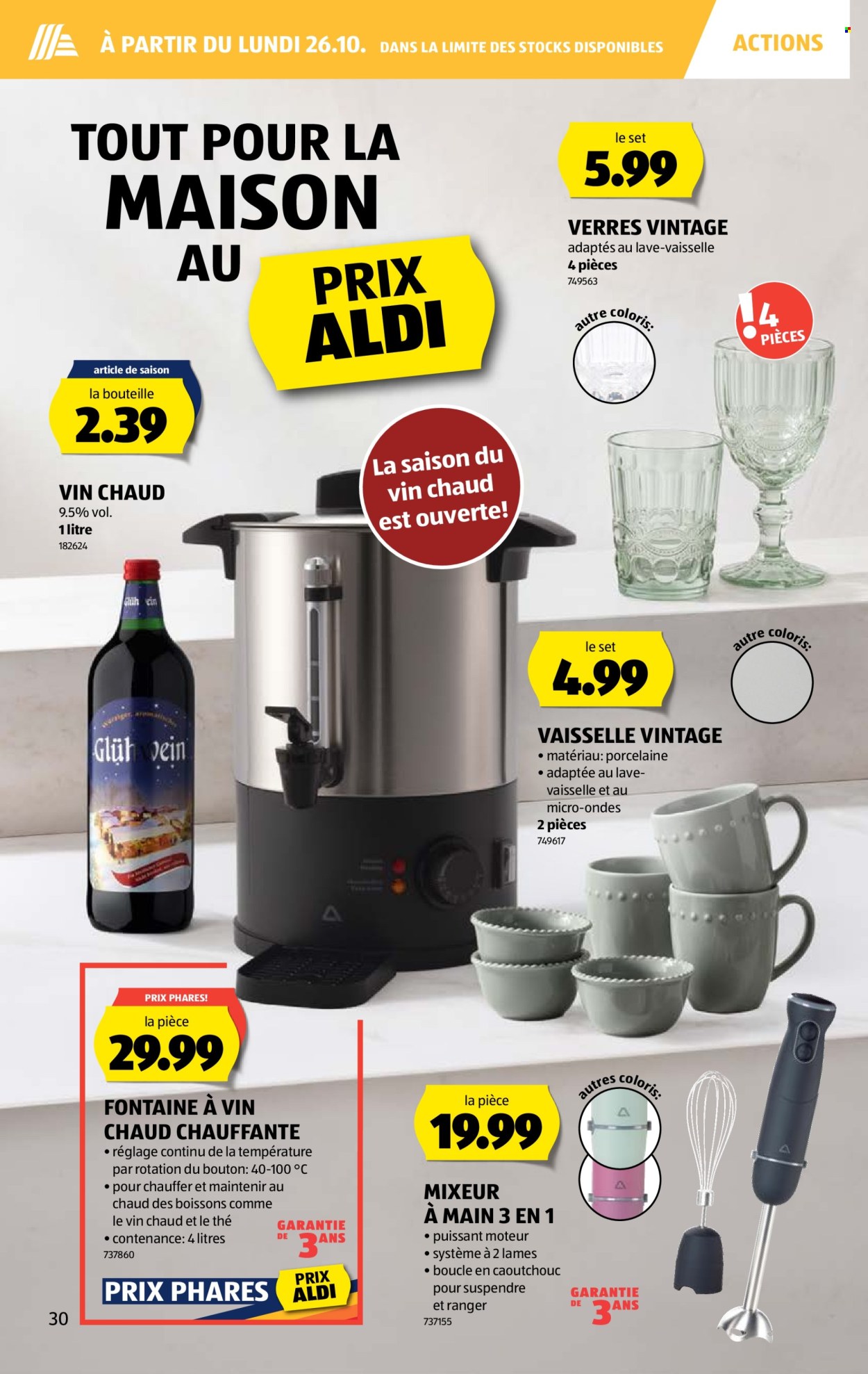 Volantino Aldi - 22.10.2026 - 28.10.2026. Pagina 30