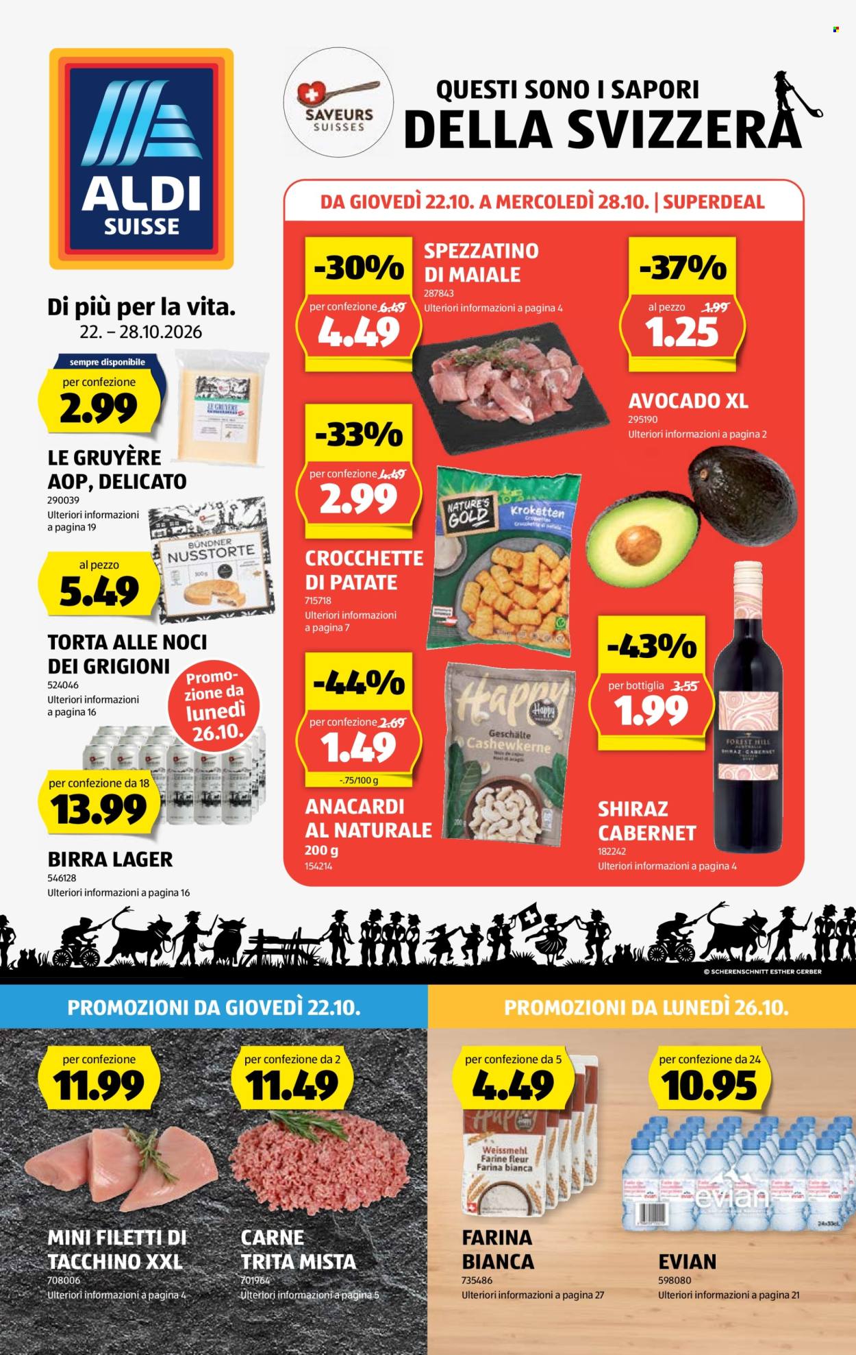 Volantino Aldi - 22.10.2026 - 28.10.2026. Pagina 1