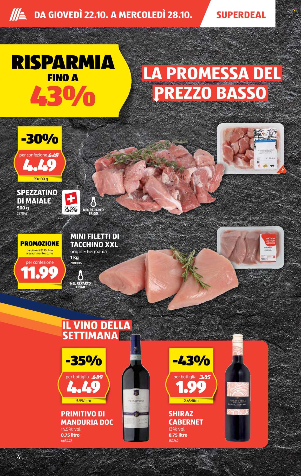 Volantino Aldi - 22.10.2026 - 28.10.2026. Pagina 4
