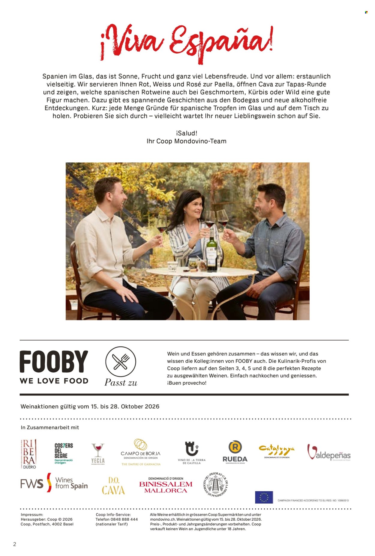 Volantino Coop - 15.10.2026 - 28.10.2026. Pagina 2