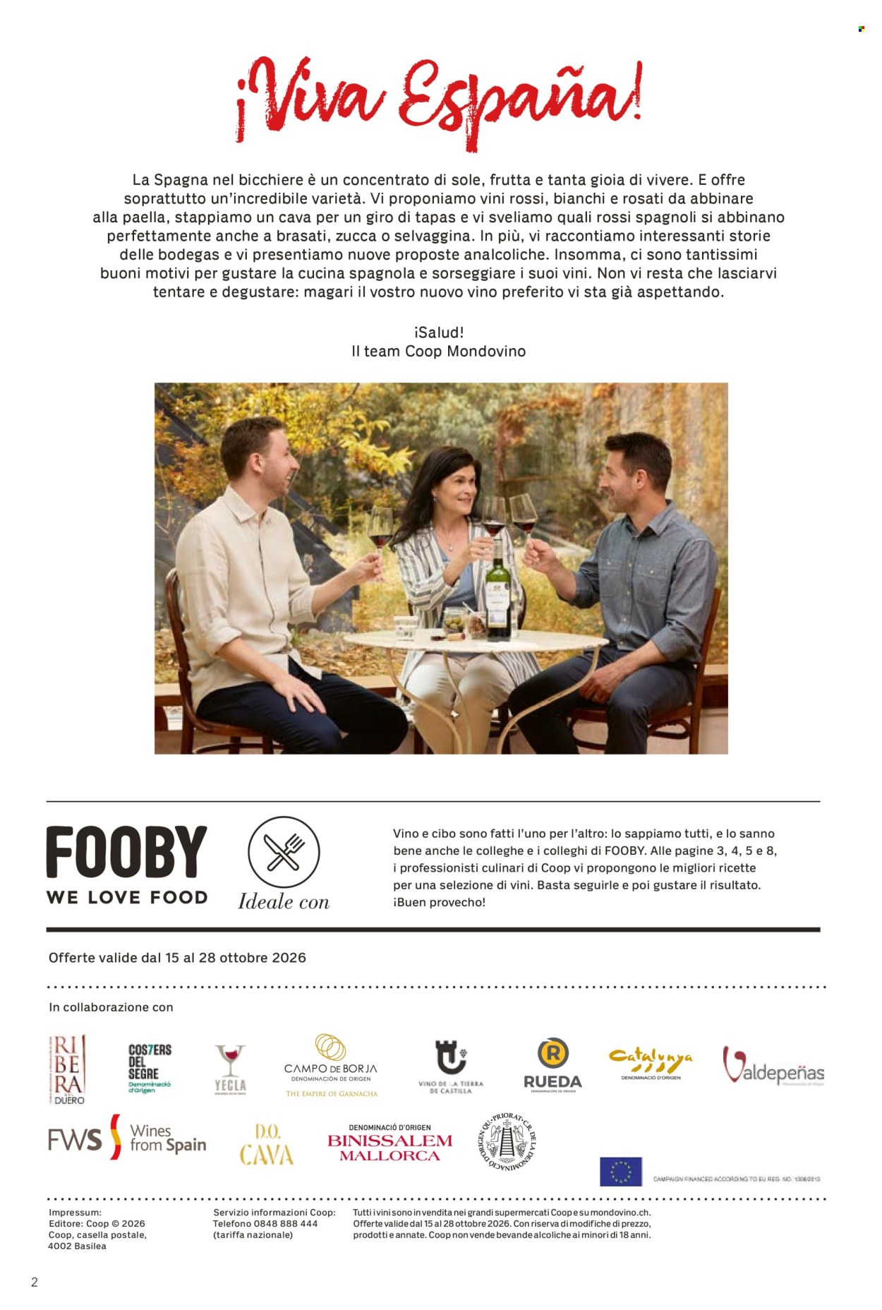 Volantino Coop - 15.10.2026 - 28.10.2026. Pagina 2