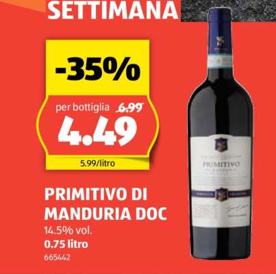 Primitivo di Manduria DOC