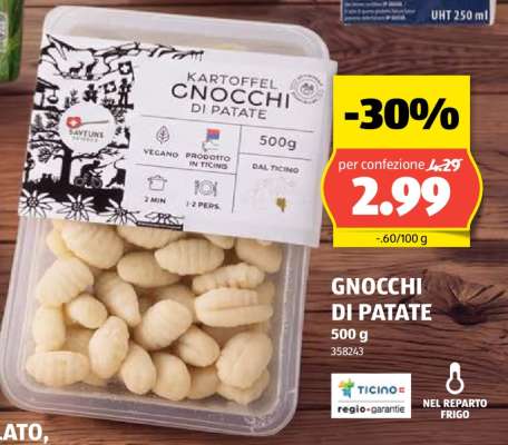 GNOCCHI DI PATATE