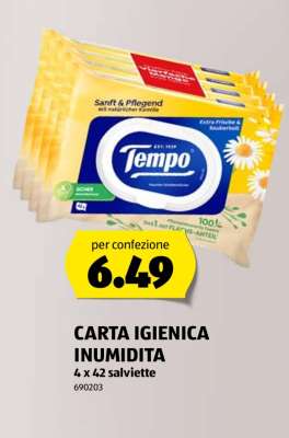 CARTA IGIENICA INUMIDITA