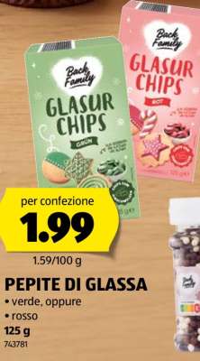 PEPITE DI GLASSA