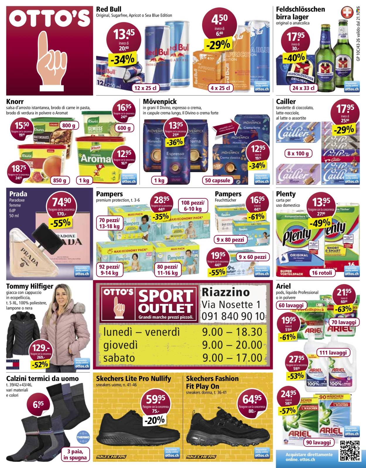 Volantino Otto's - 21.10.2026 - 27.10.2026. Pagina 1
