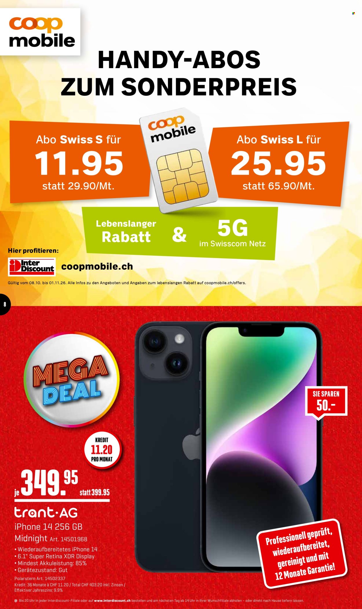 Volantino Interdiscount - 19.10.2026 - 8.11.2026. Pagina 8