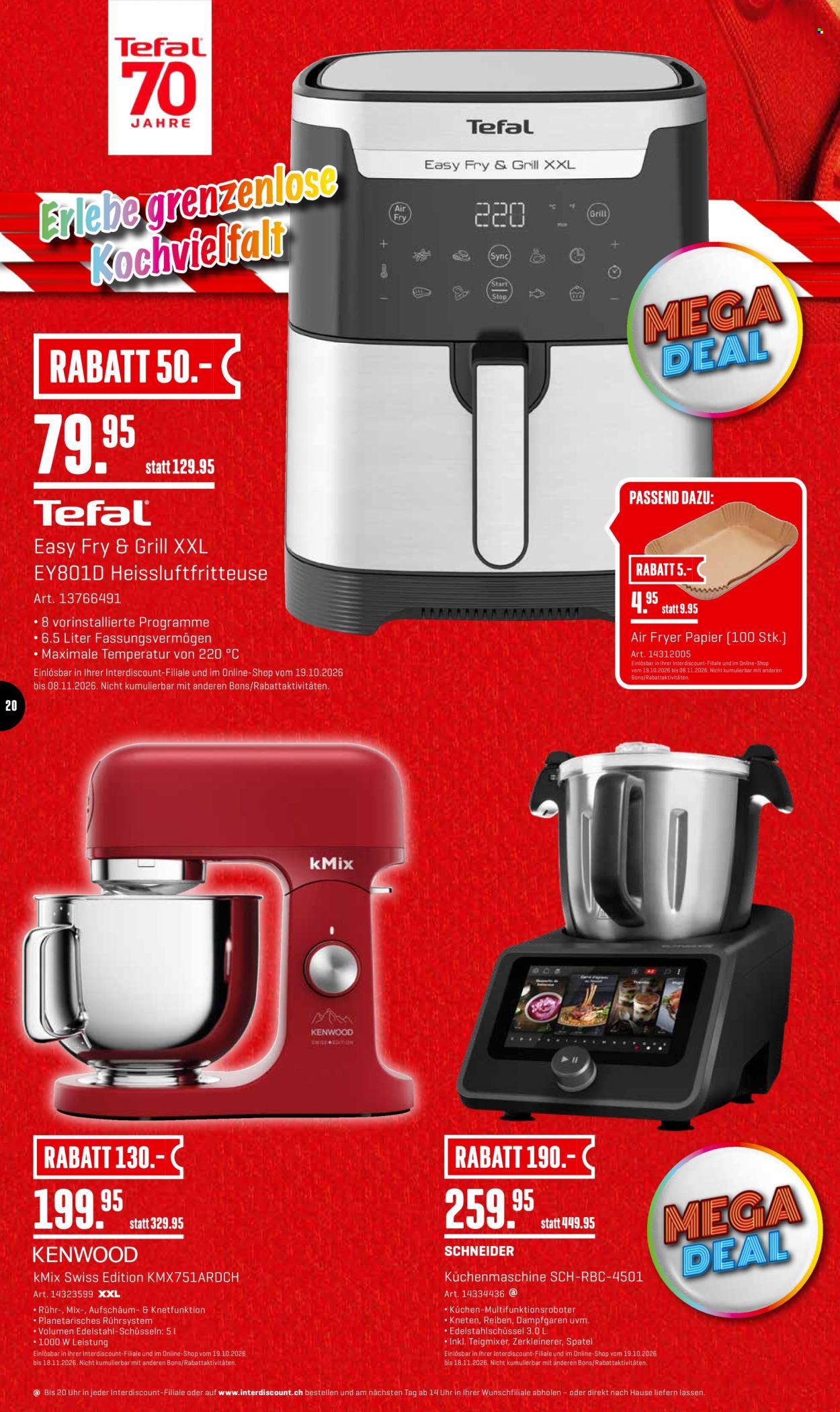 Volantino Interdiscount - 19.10.2026 - 8.11.2026. Pagina 20