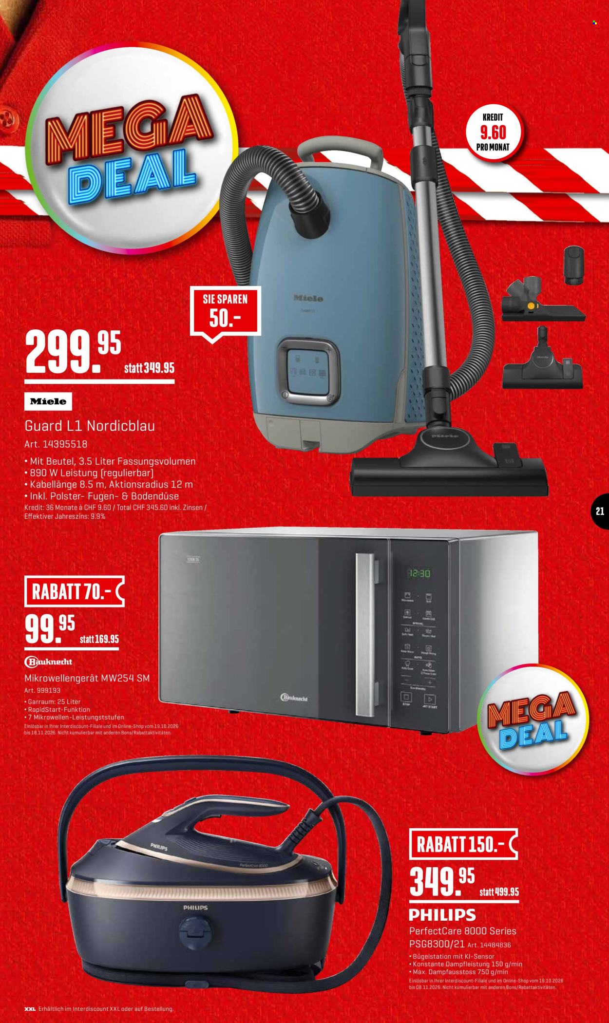 Volantino Interdiscount - 19.10.2026 - 8.11.2026. Pagina 21