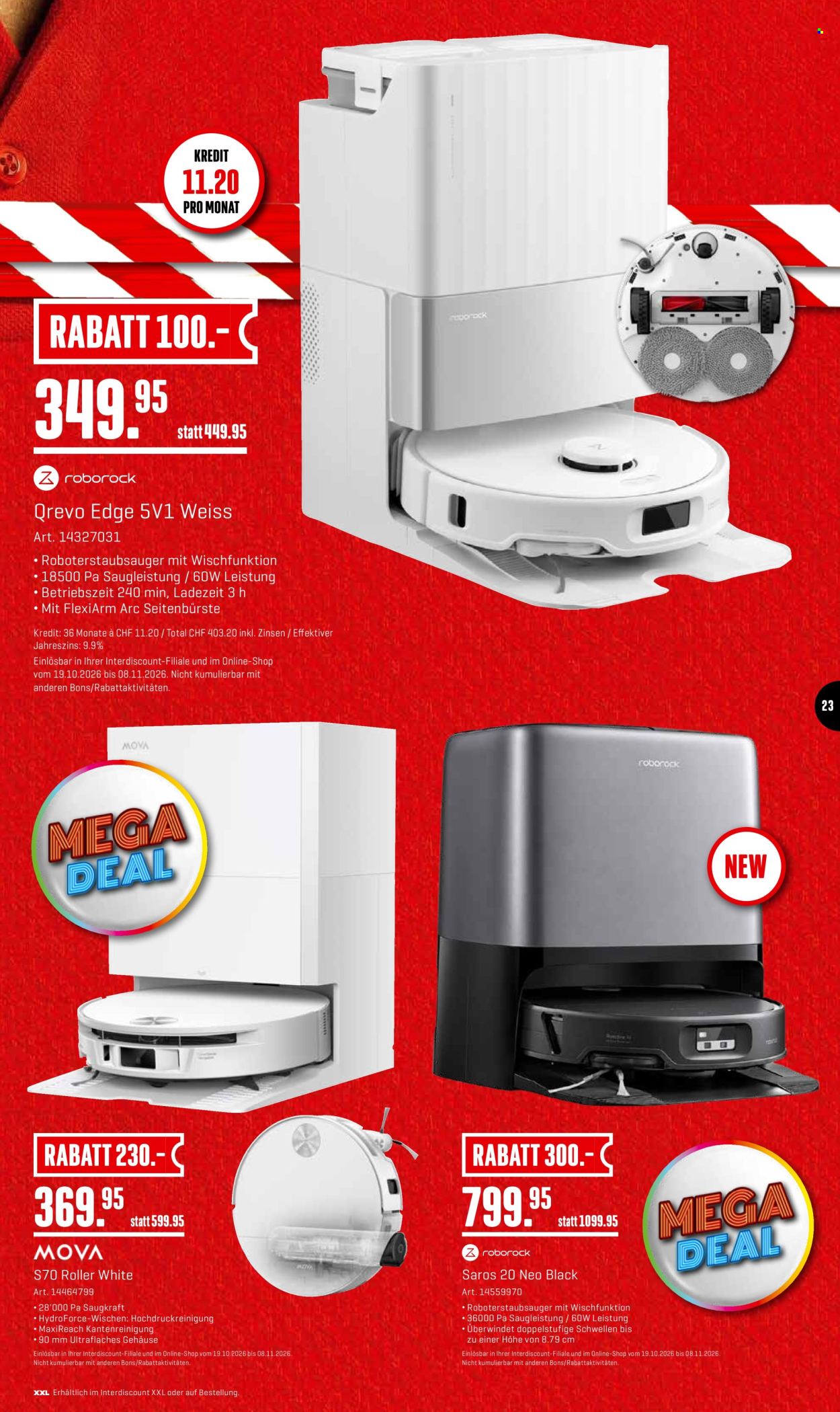 Volantino Interdiscount - 19.10.2026 - 8.11.2026. Pagina 23