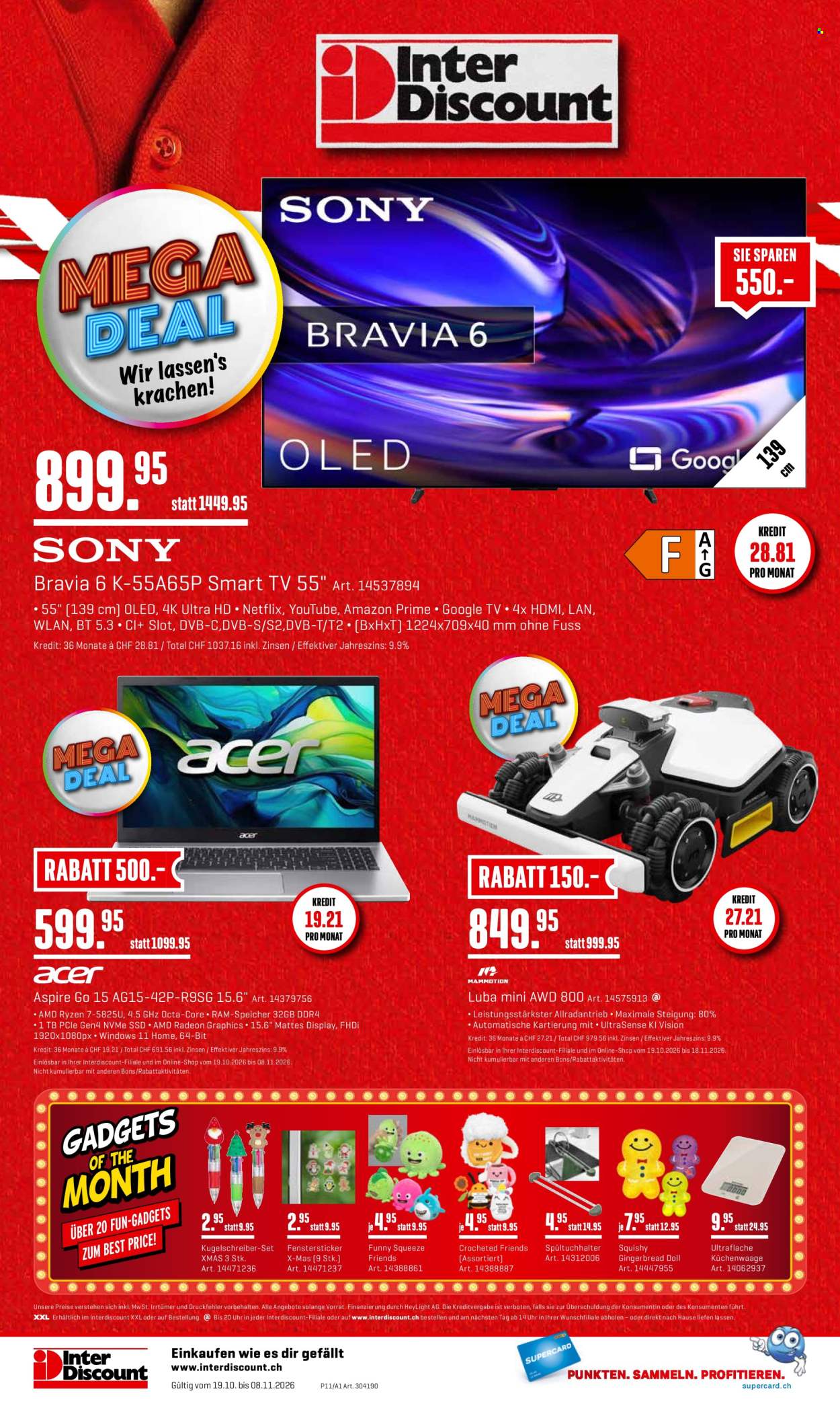 Volantino Interdiscount - 19.10.2026 - 8.11.2026. Pagina 24