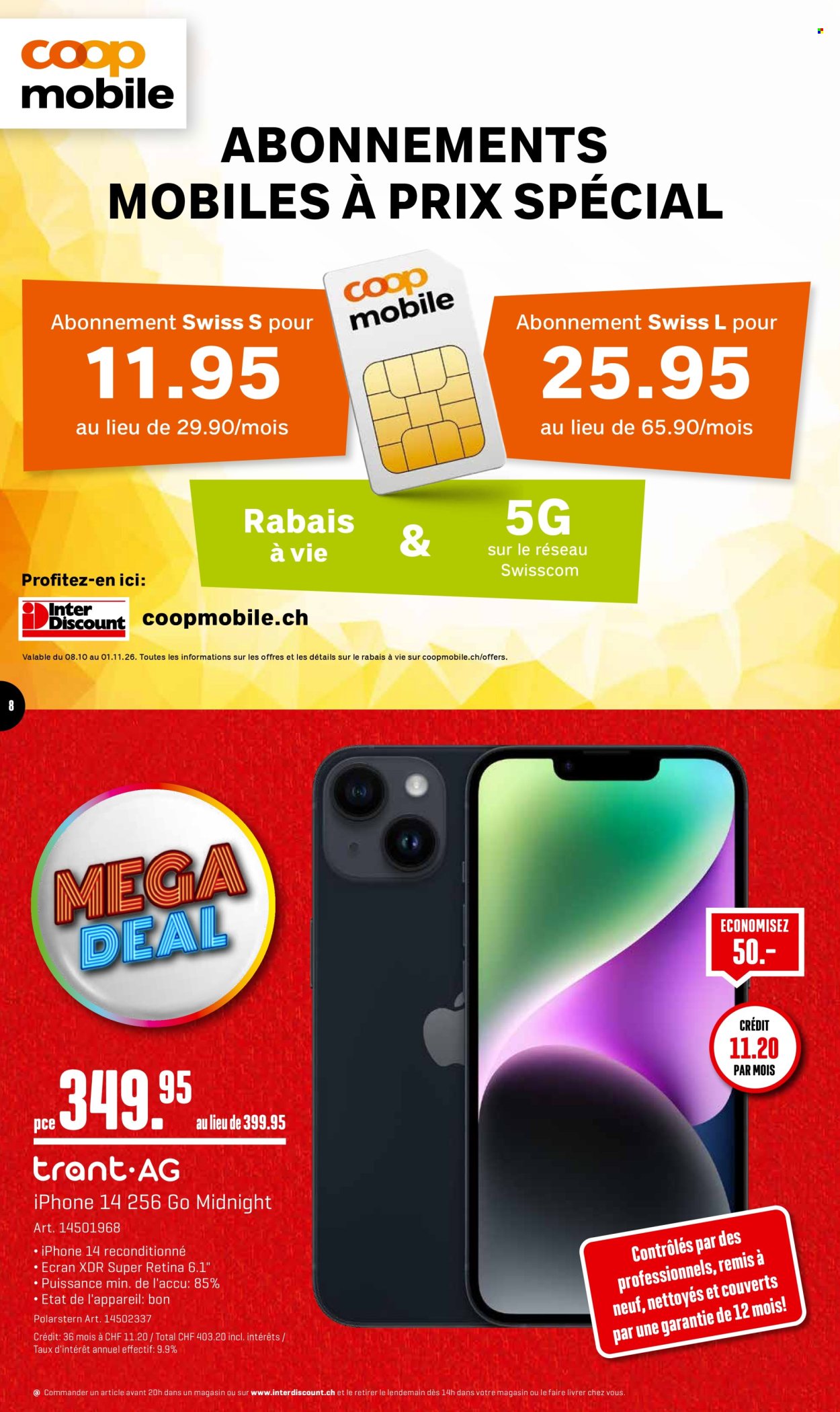 Volantino Interdiscount - 19.10.2026 - 8.11.2026. Pagina 8
