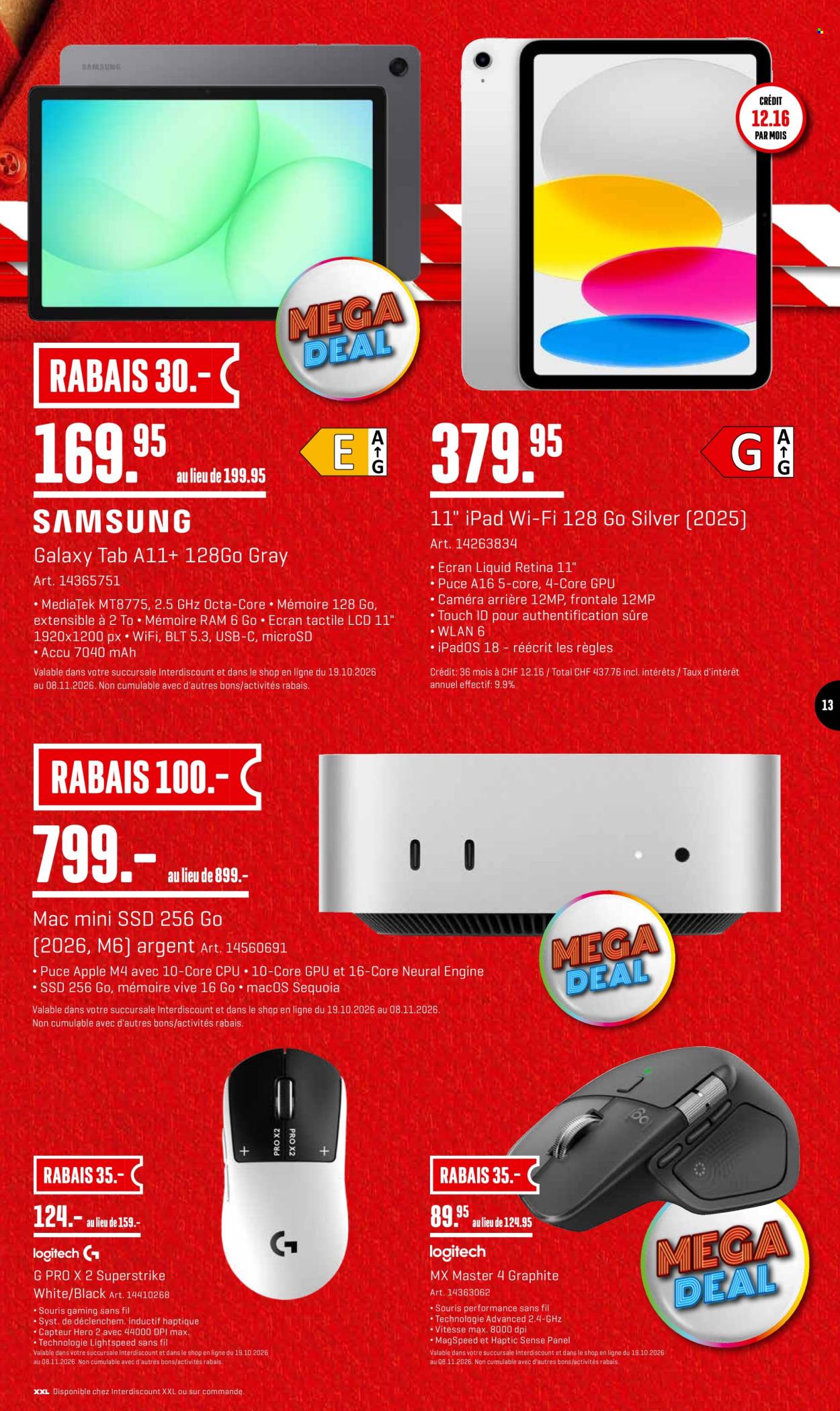 Volantino Interdiscount - 19.10.2026 - 8.11.2026. Pagina 13