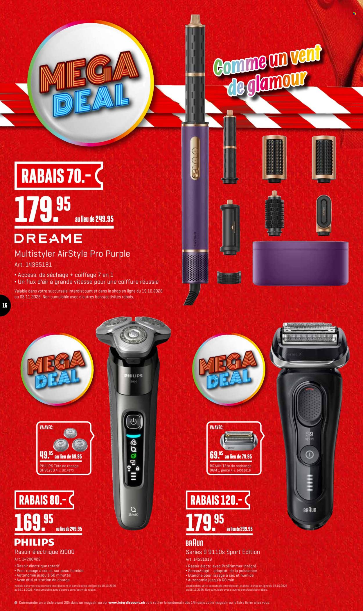 Volantino Interdiscount - 19.10.2026 - 8.11.2026. Pagina 16