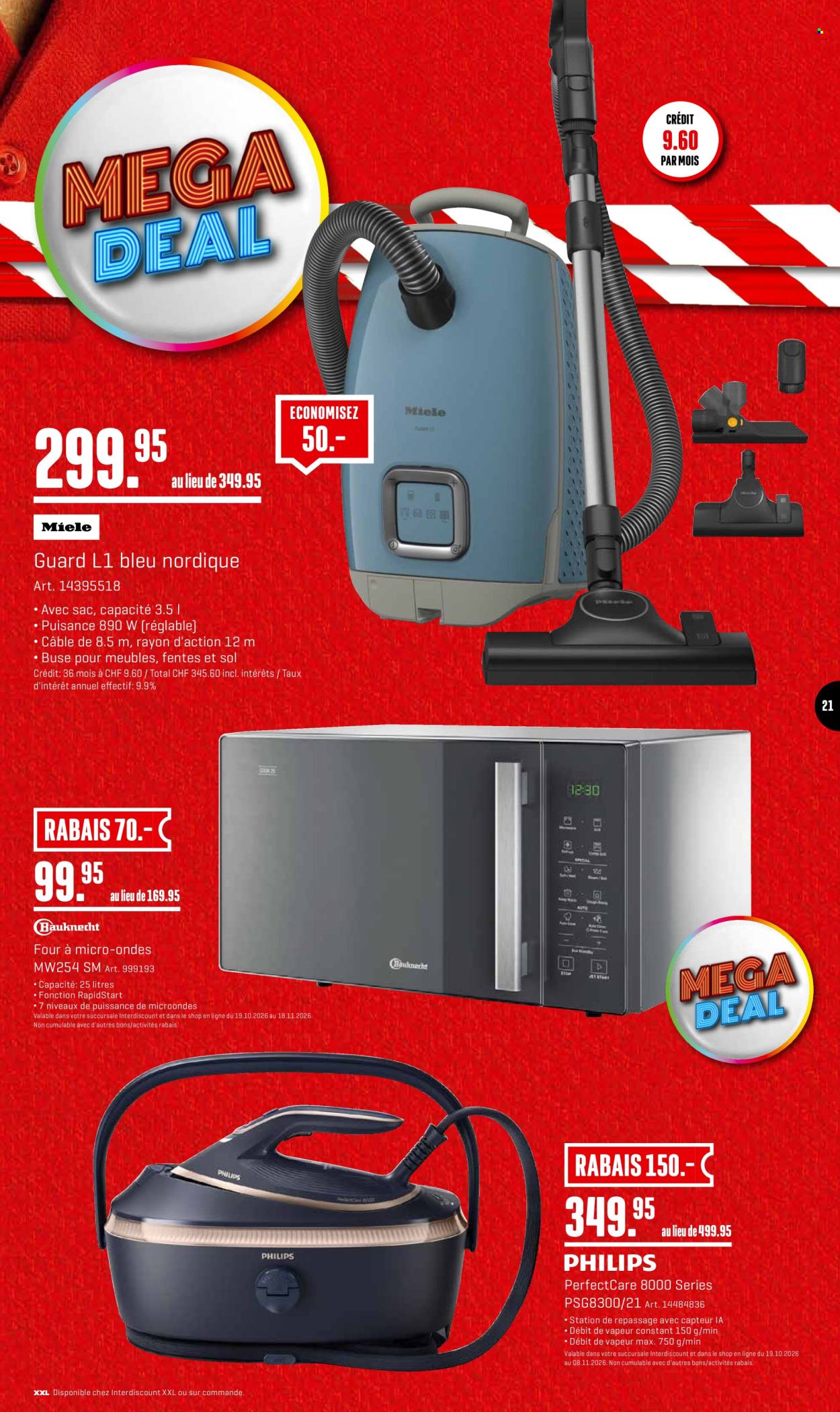 Volantino Interdiscount - 19.10.2026 - 8.11.2026. Pagina 21