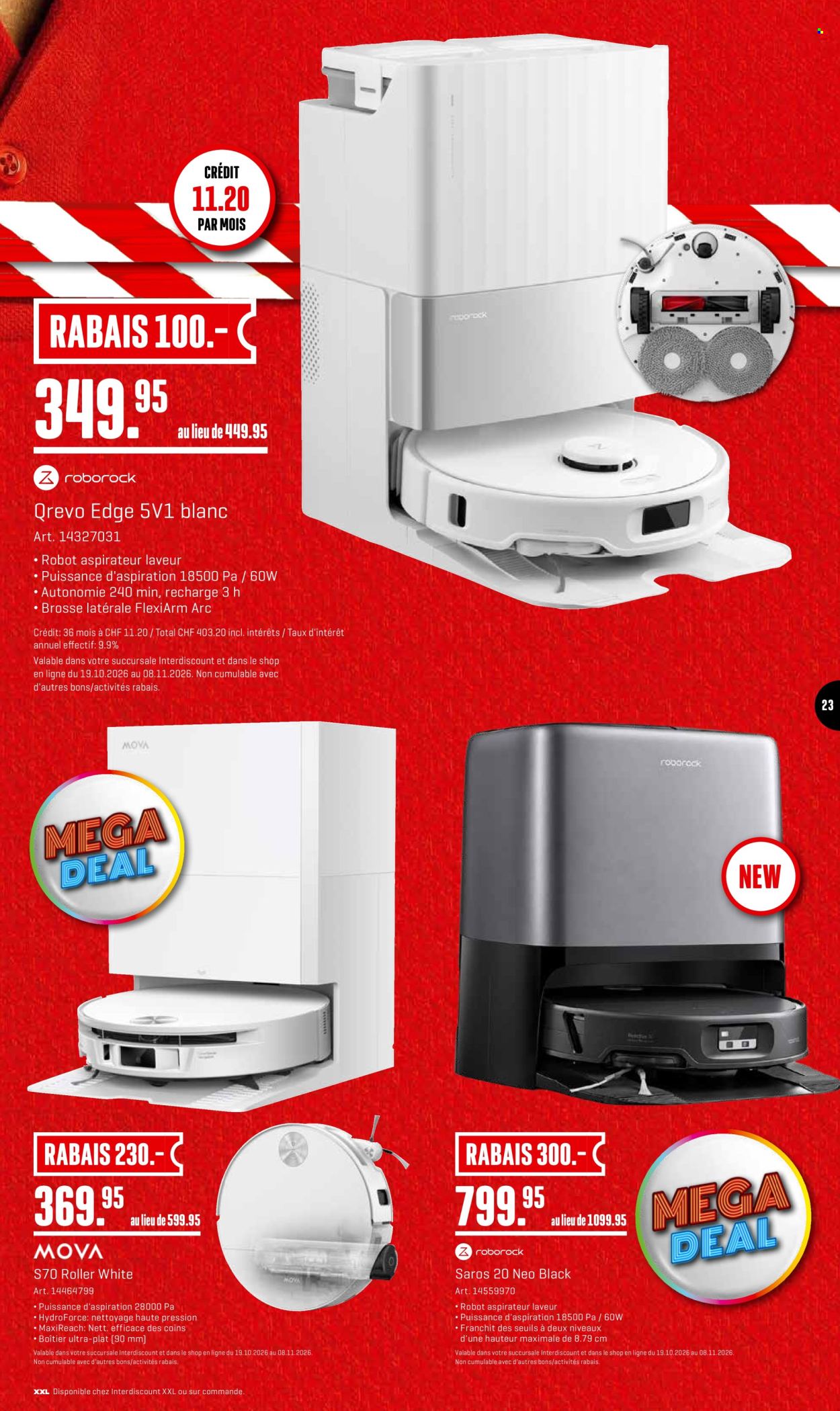 Volantino Interdiscount - 19.10.2026 - 8.11.2026. Pagina 23